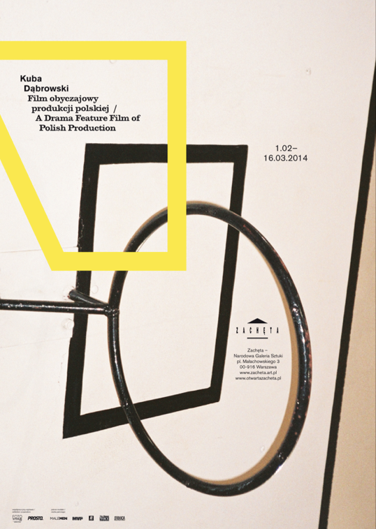 a poster from Zachęta exhibition