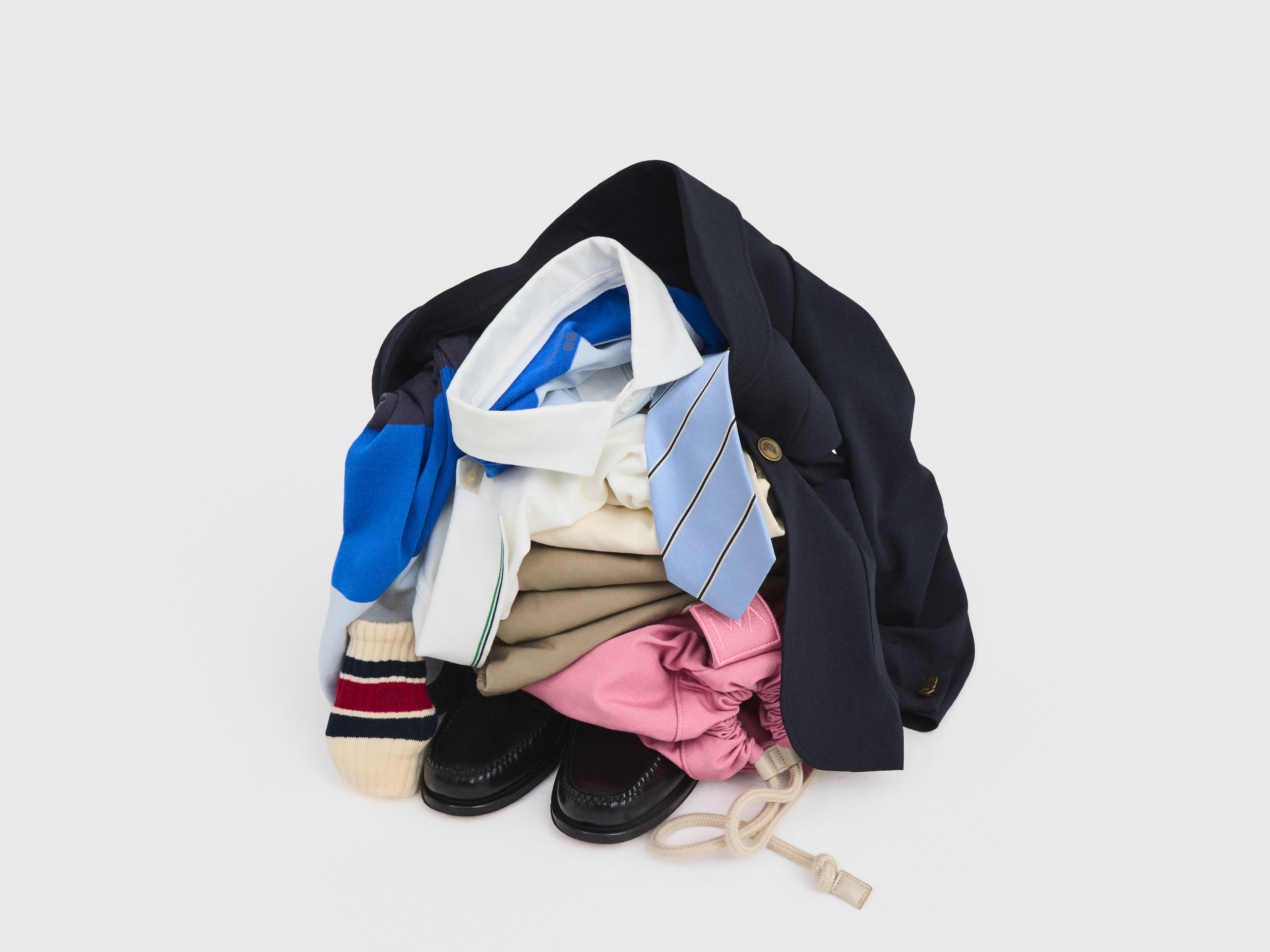 UNIQLO and JW ANDERSON SS25, Photography Alessio Bolzoni, Styling Benjamin Bruno