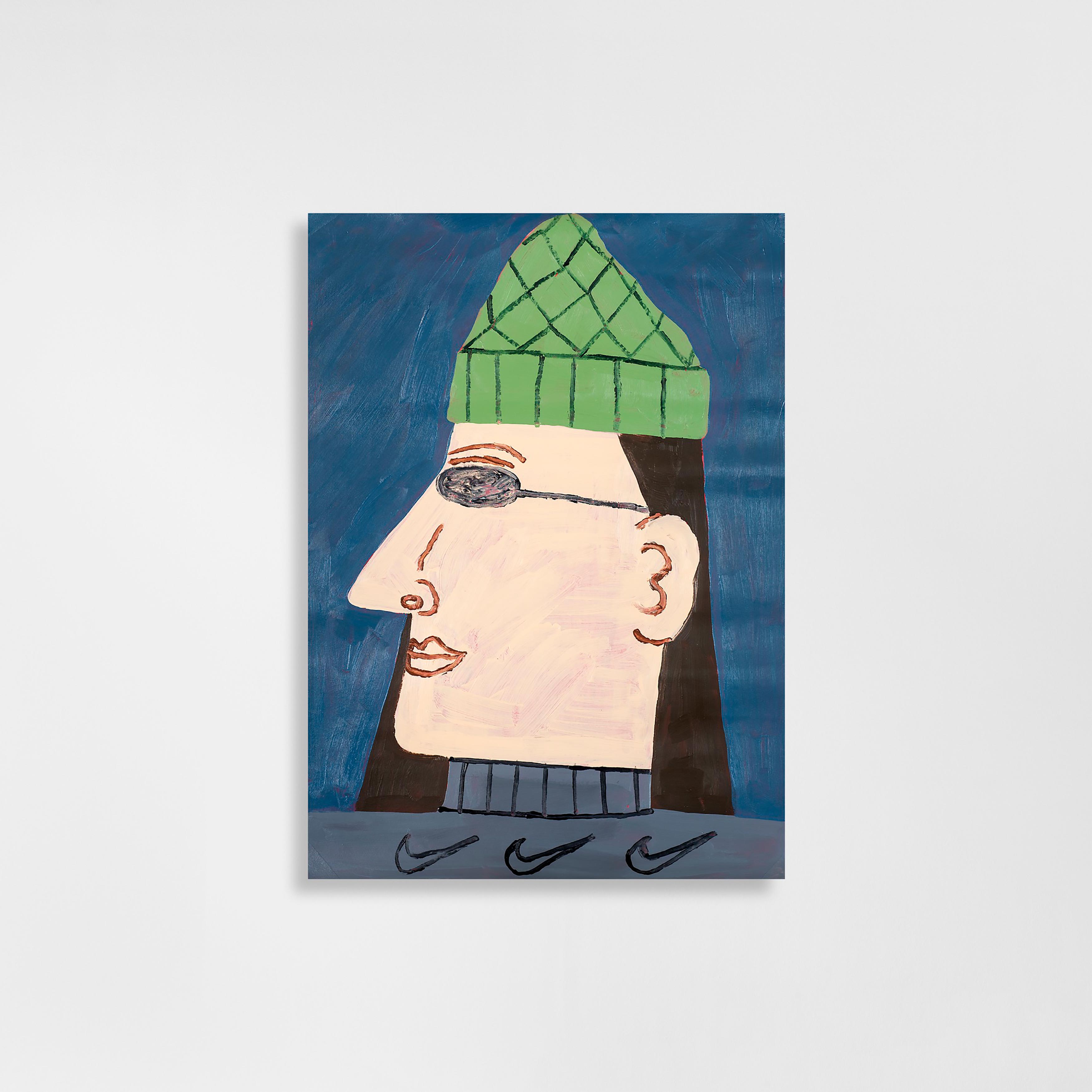 Antoes, 2020, Acrylic on Bristol, 42 × 29.7 cm