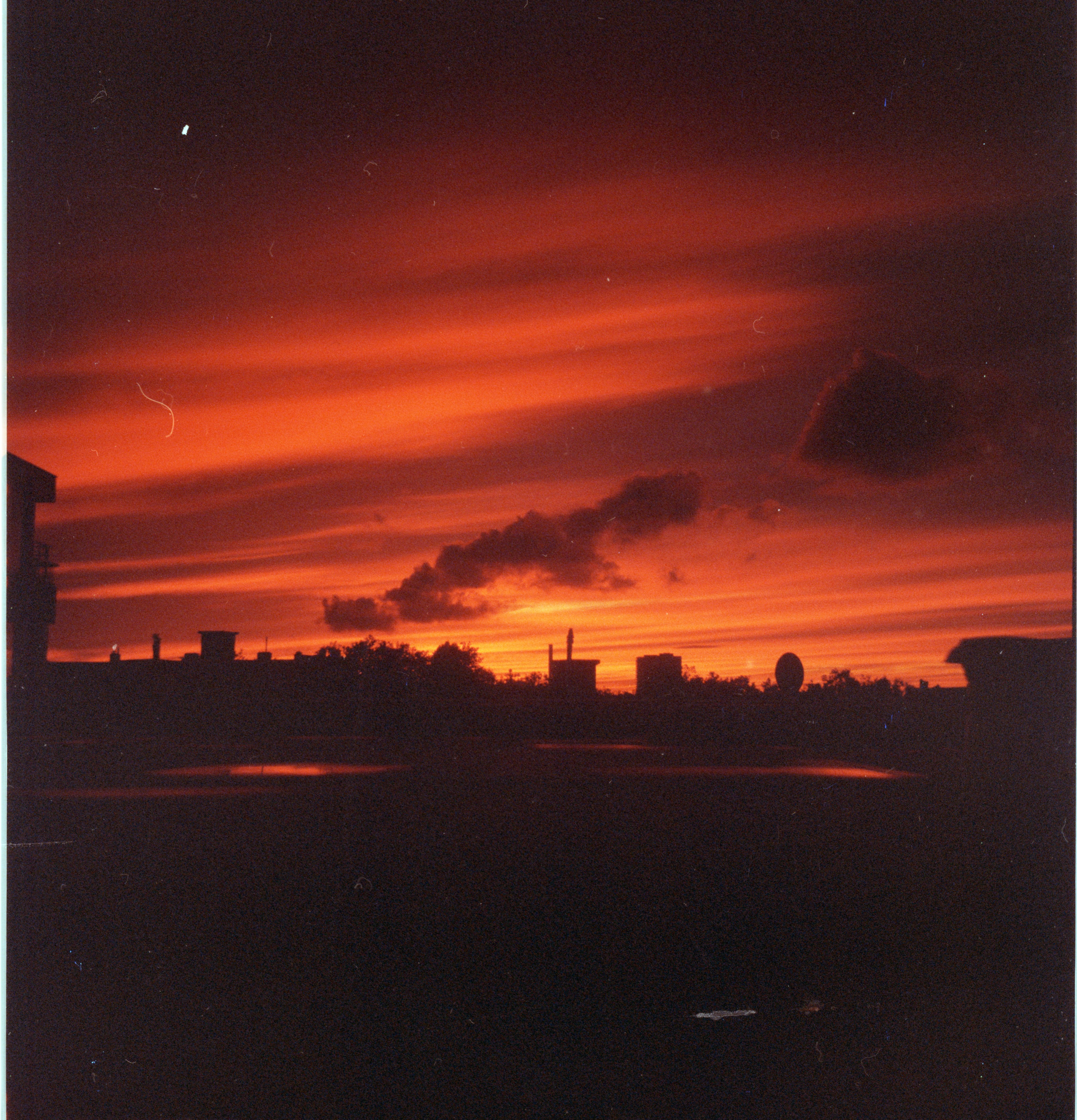 Sunset in Rotterdam, 2022