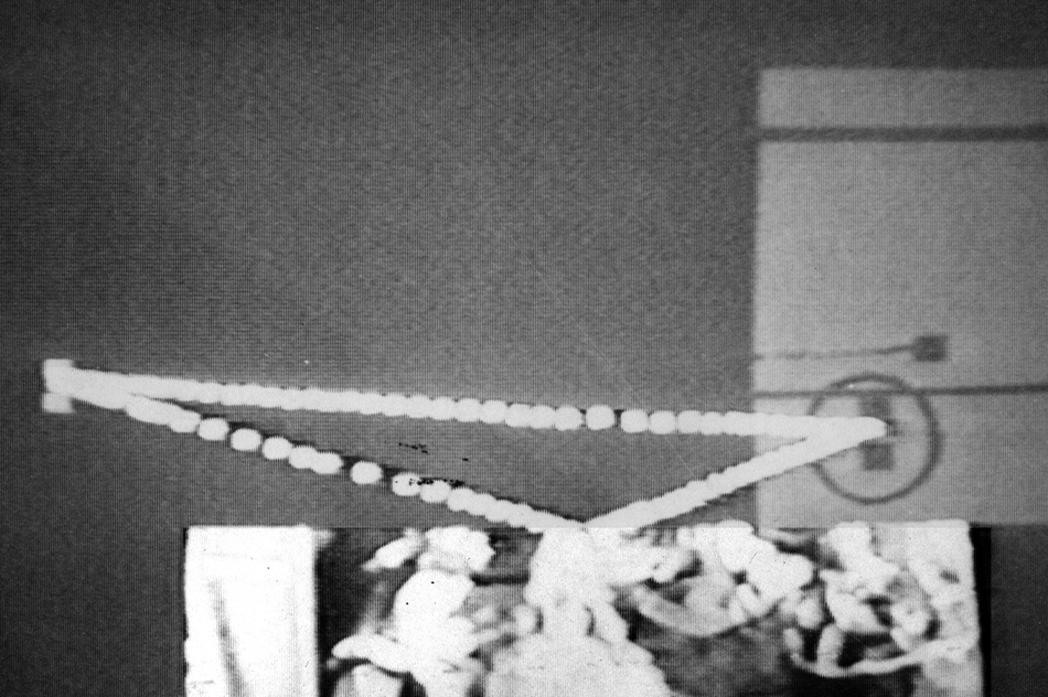 Juan DowneyThe Looking Glass, from the series "The Thinking Eye", 1981Single-channel video, color, sound28’49’’ (detail)