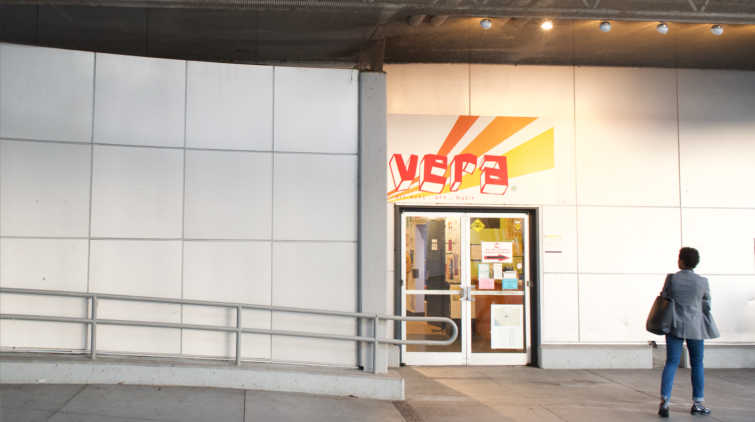 Vera's main entrance.