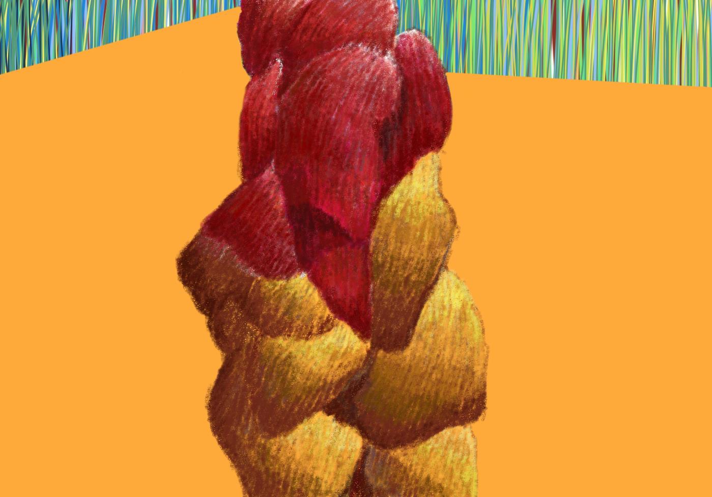 On dictatorship of the cancel culture #4, digital painting, 2021