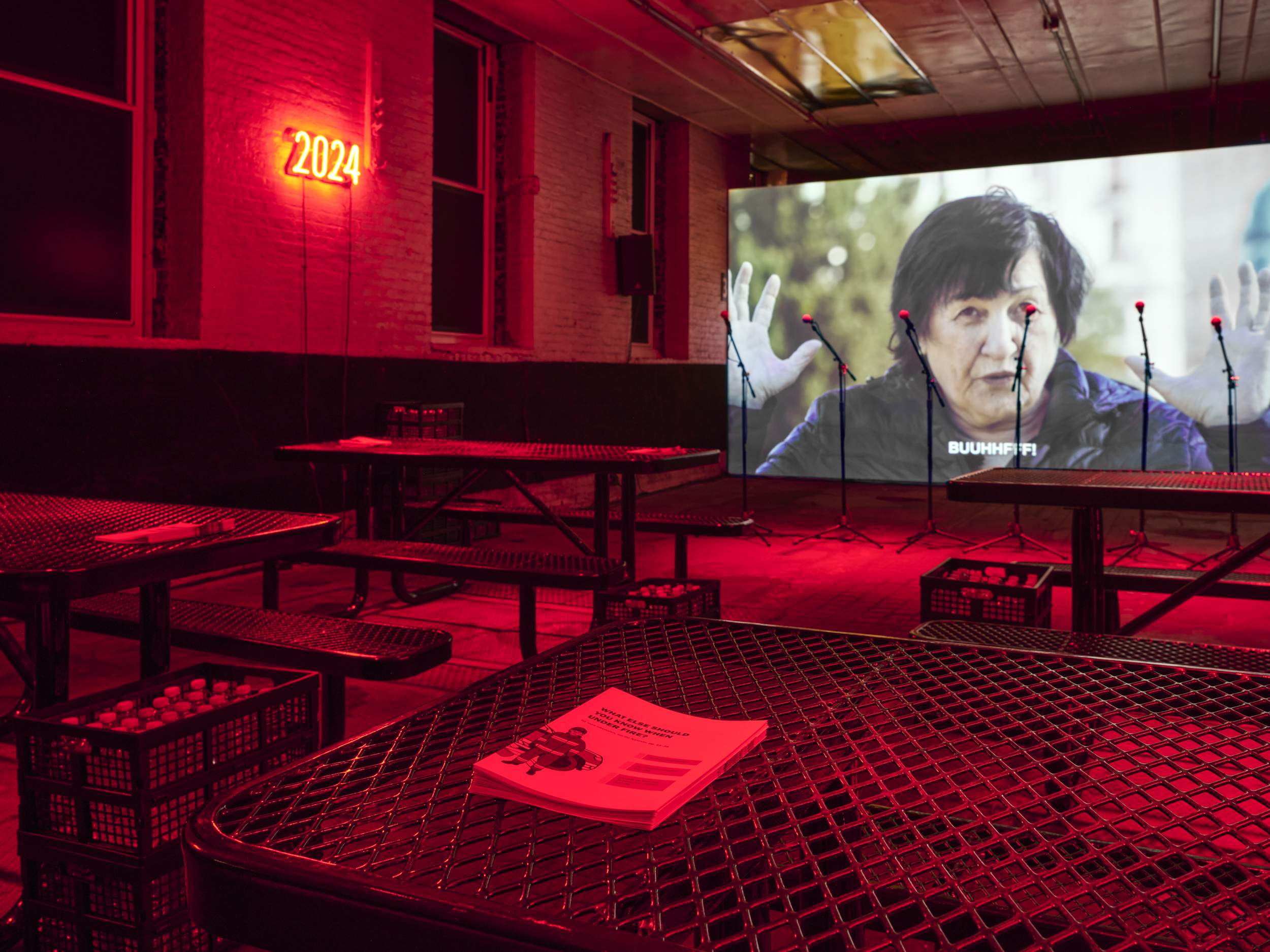 Open Group, "Repeat After Me II," 2022–2024. Installation view at 601Artspace.  Photo by Flaneurshan.studio.