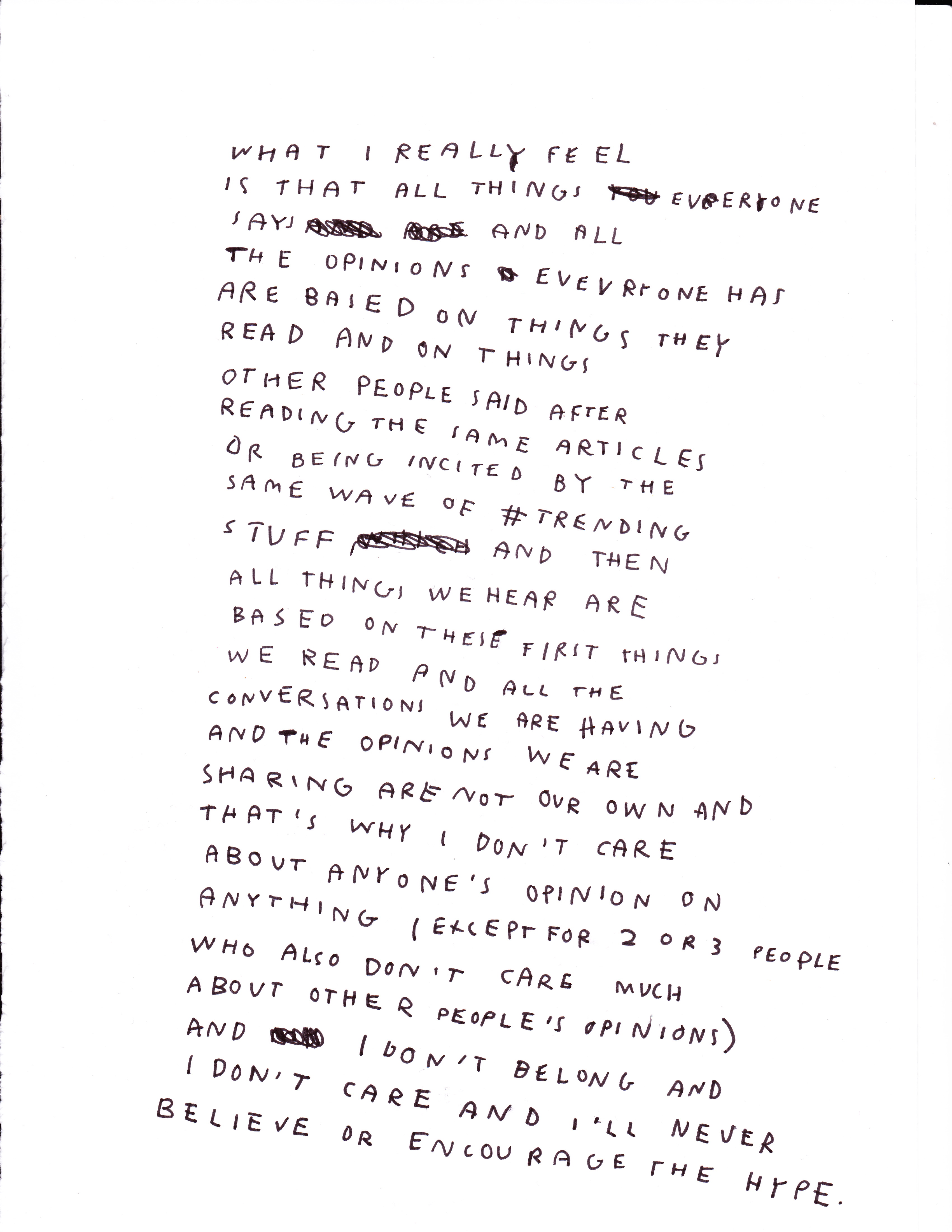 68 stupid rude drawings. 2016Ink on paper30 × 21 cm