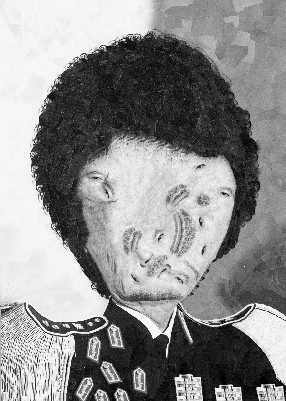 Gaddafi, 2013, 11.6 x 16.5 inches