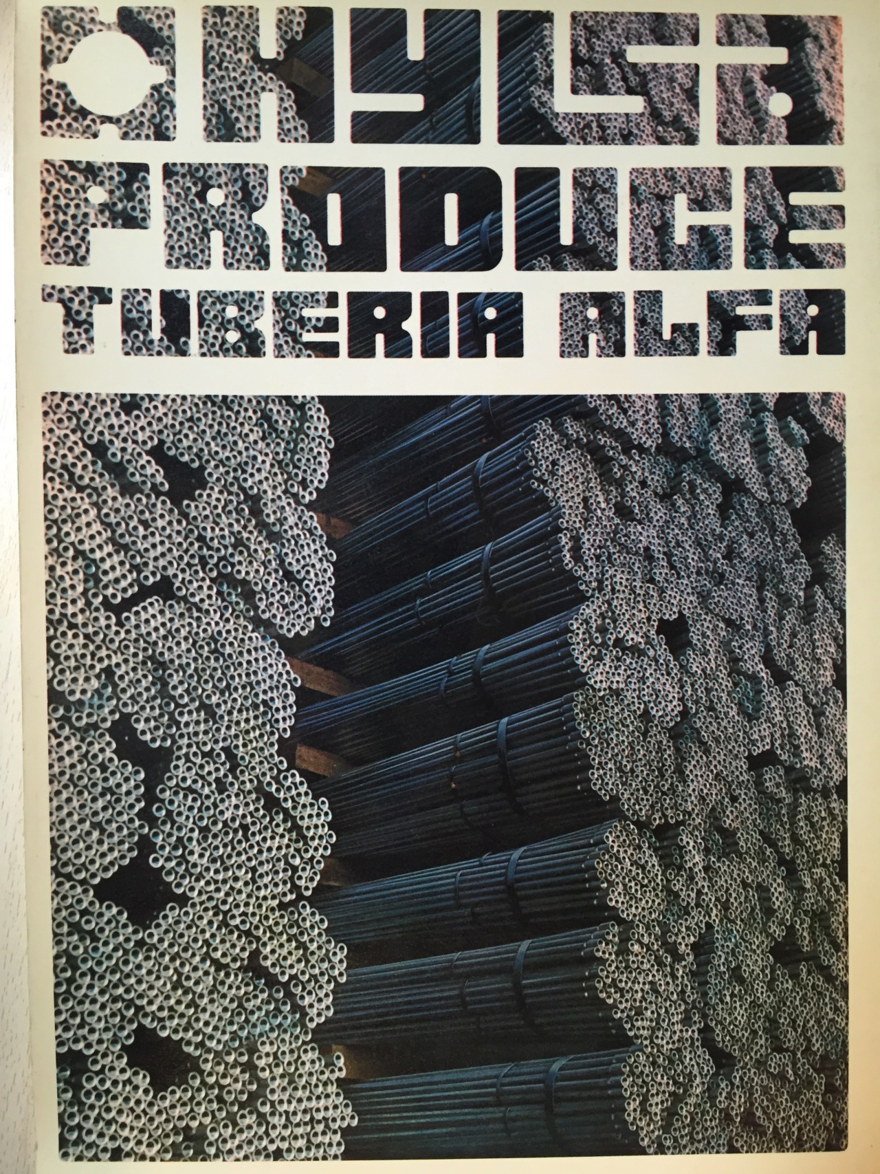 Publicidad de HYLSA de 1969.