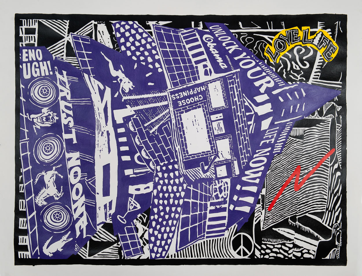 True Love, 2020. pencil on paper. 80cm x 55cm