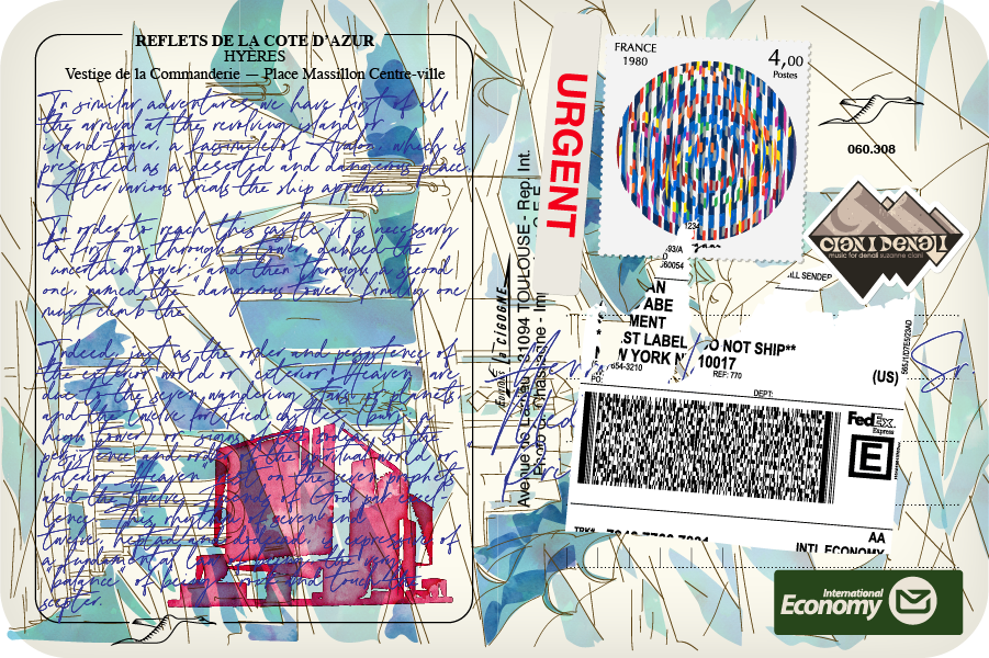 Postcard: Mountain View 18 (Cote d'Azur)