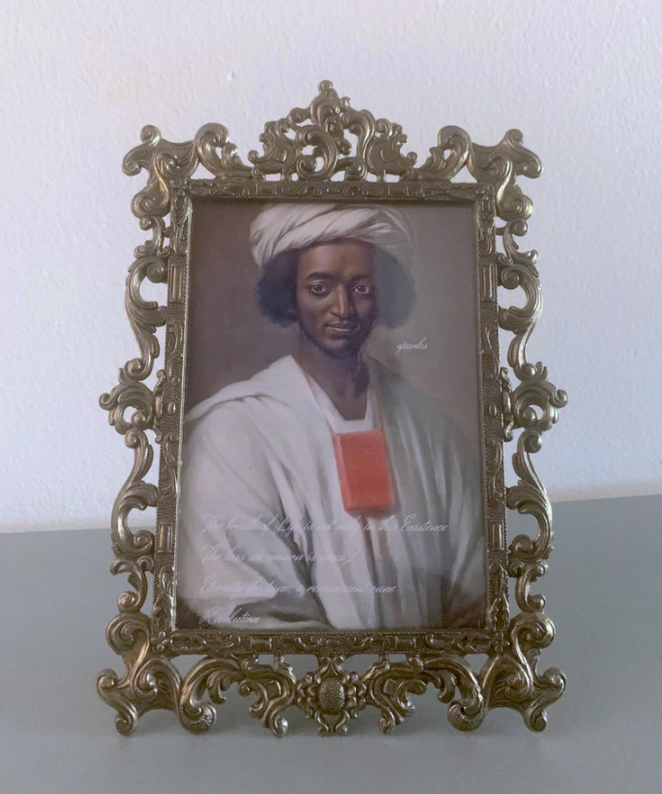 Frame Portrait/In honor of ‘Ayuba Suleiman Diallo of Futa’