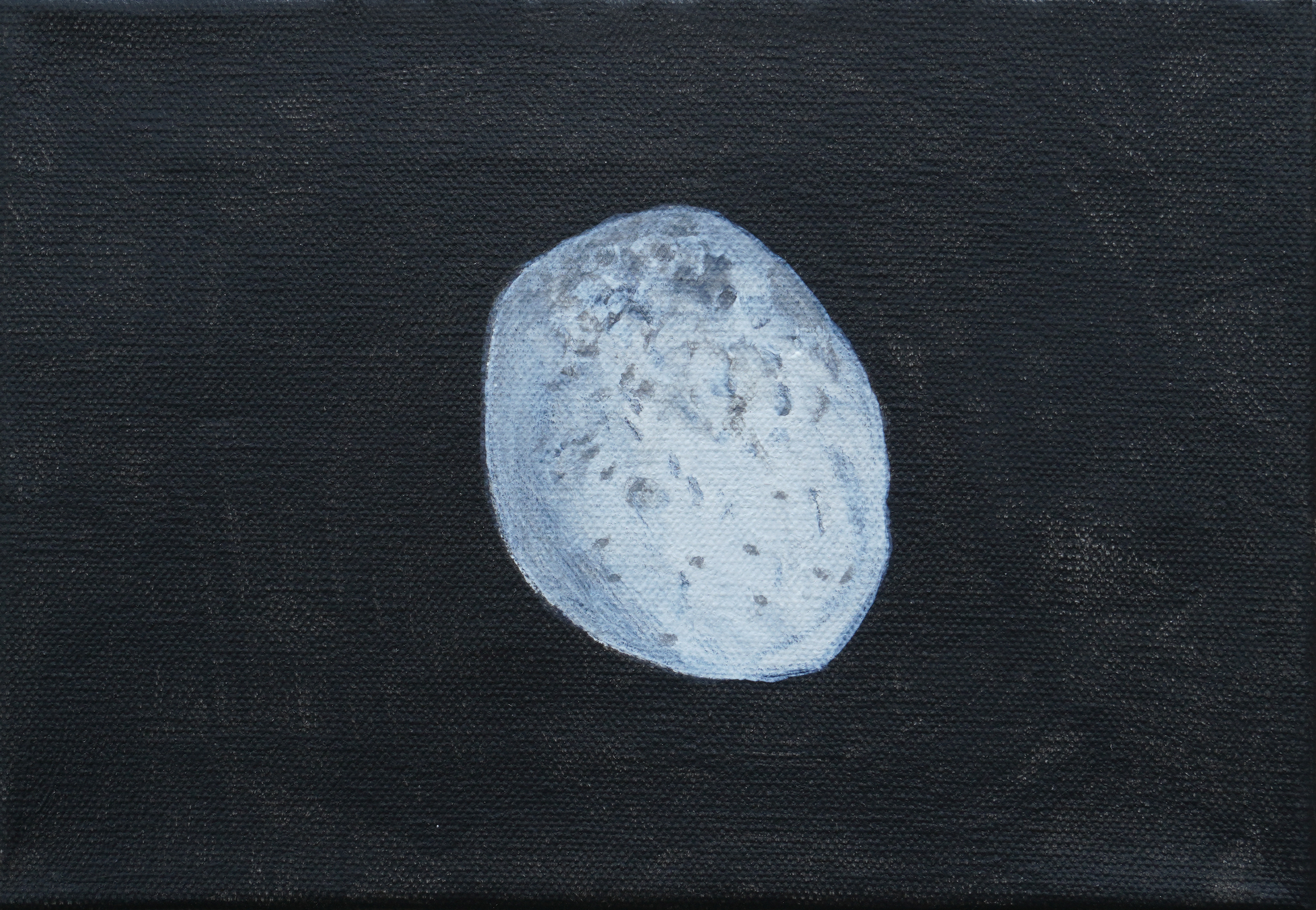 빛나는 돌 Shining stone_acrylic on canvas_22.7x15.8cm_2021
