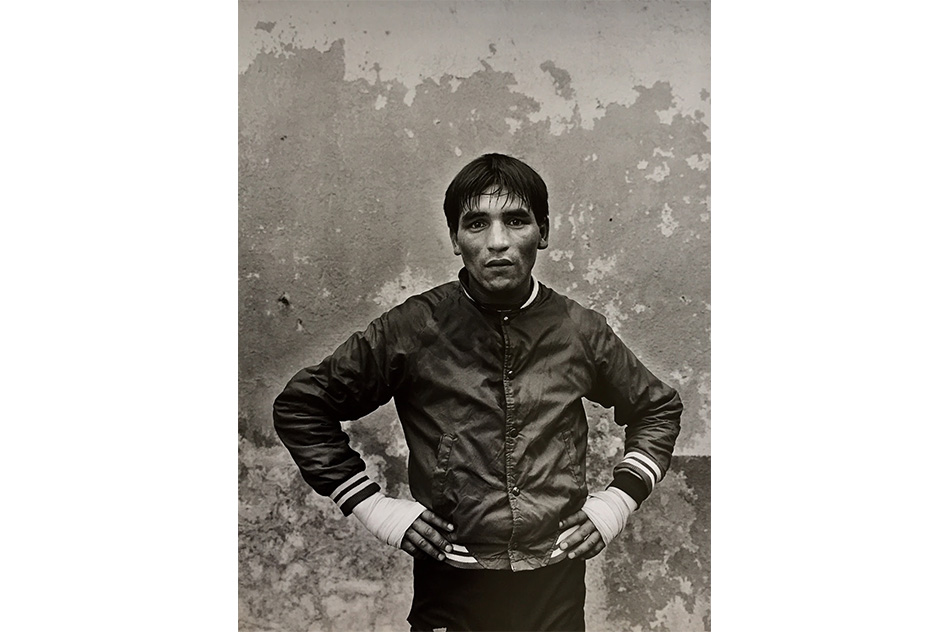 Paz ErrázurizBoxeadores, serie "El combate contra el Ángel", 1987Fotografía60 x 50 cm