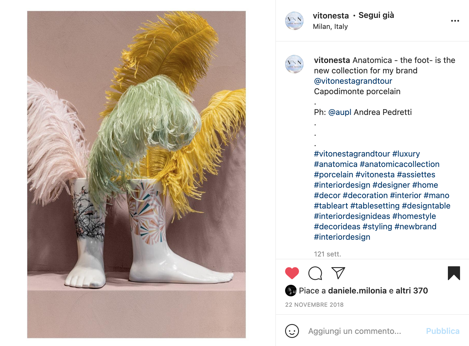 Anatomica, Vito Nesta