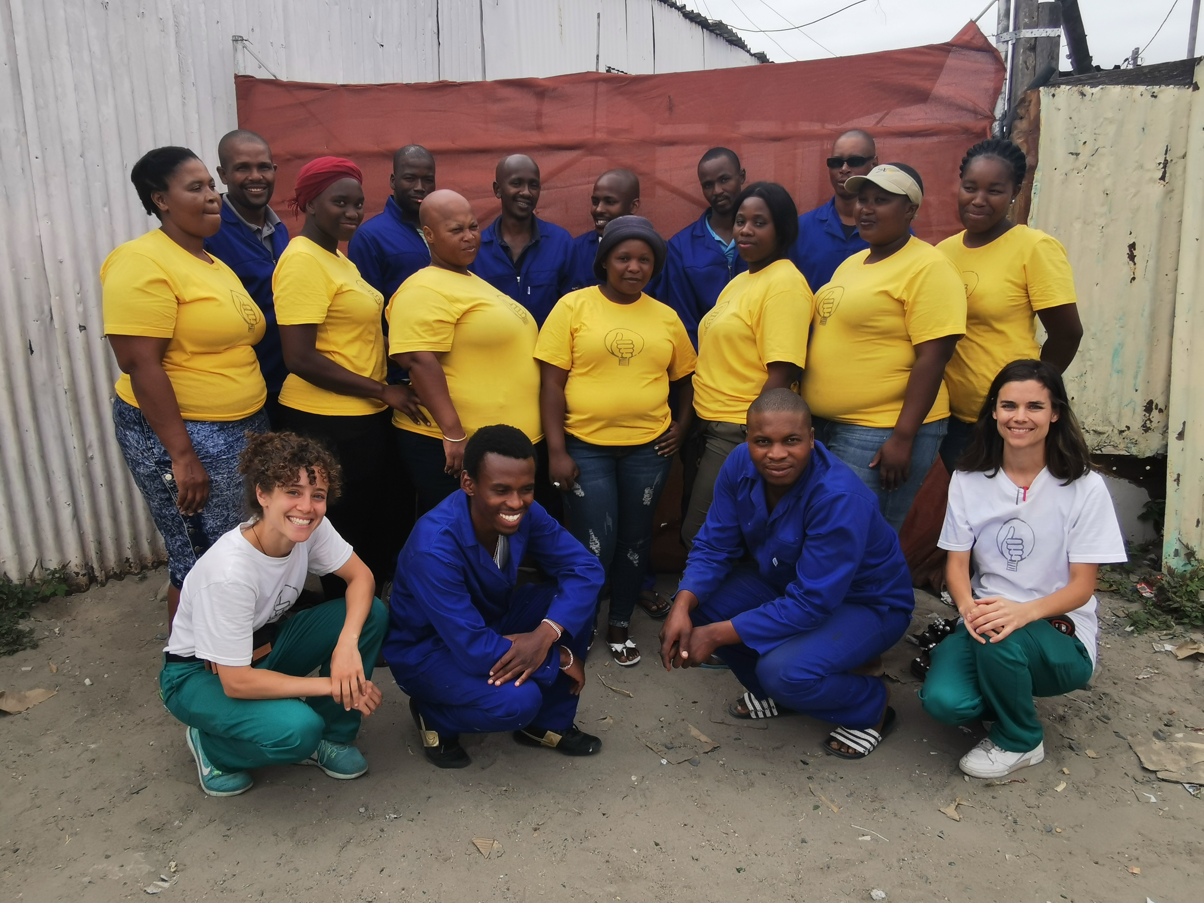 The local installation team and ETH Zurich researchers