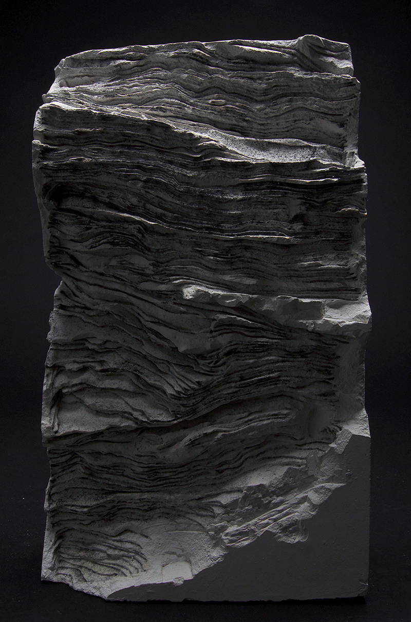 First Cast, plaster, 65x30x20 cm