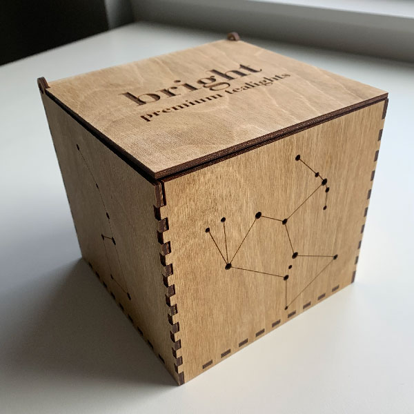 Constellation Box, 2020, Wood