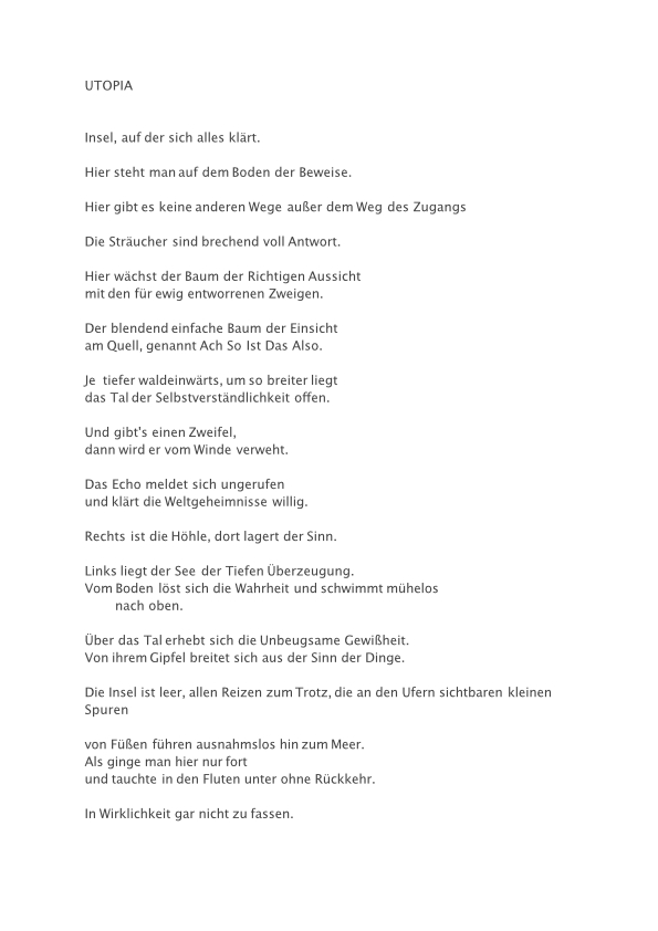 Wisława Szymborska Utopia