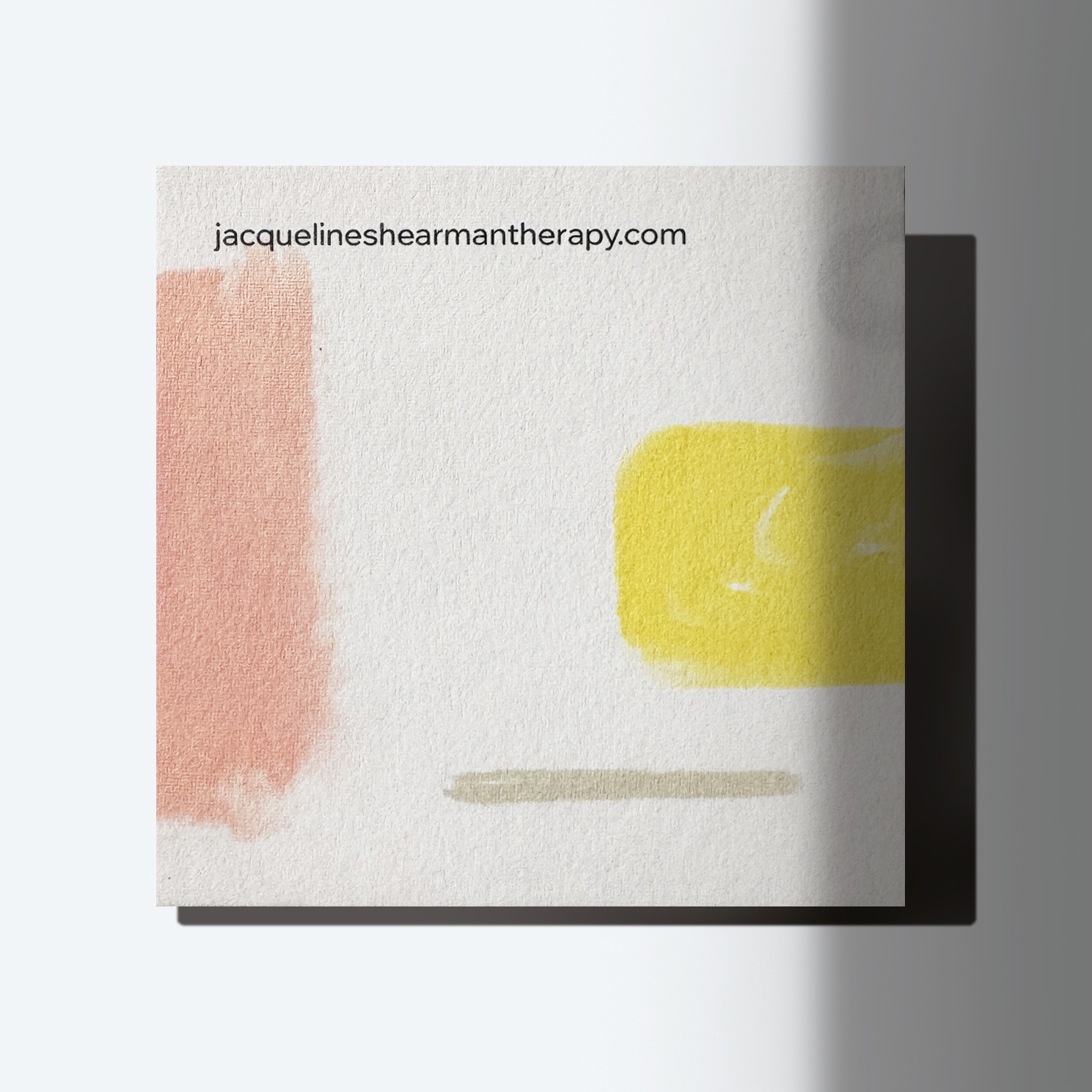 Therapist's Identity + Website