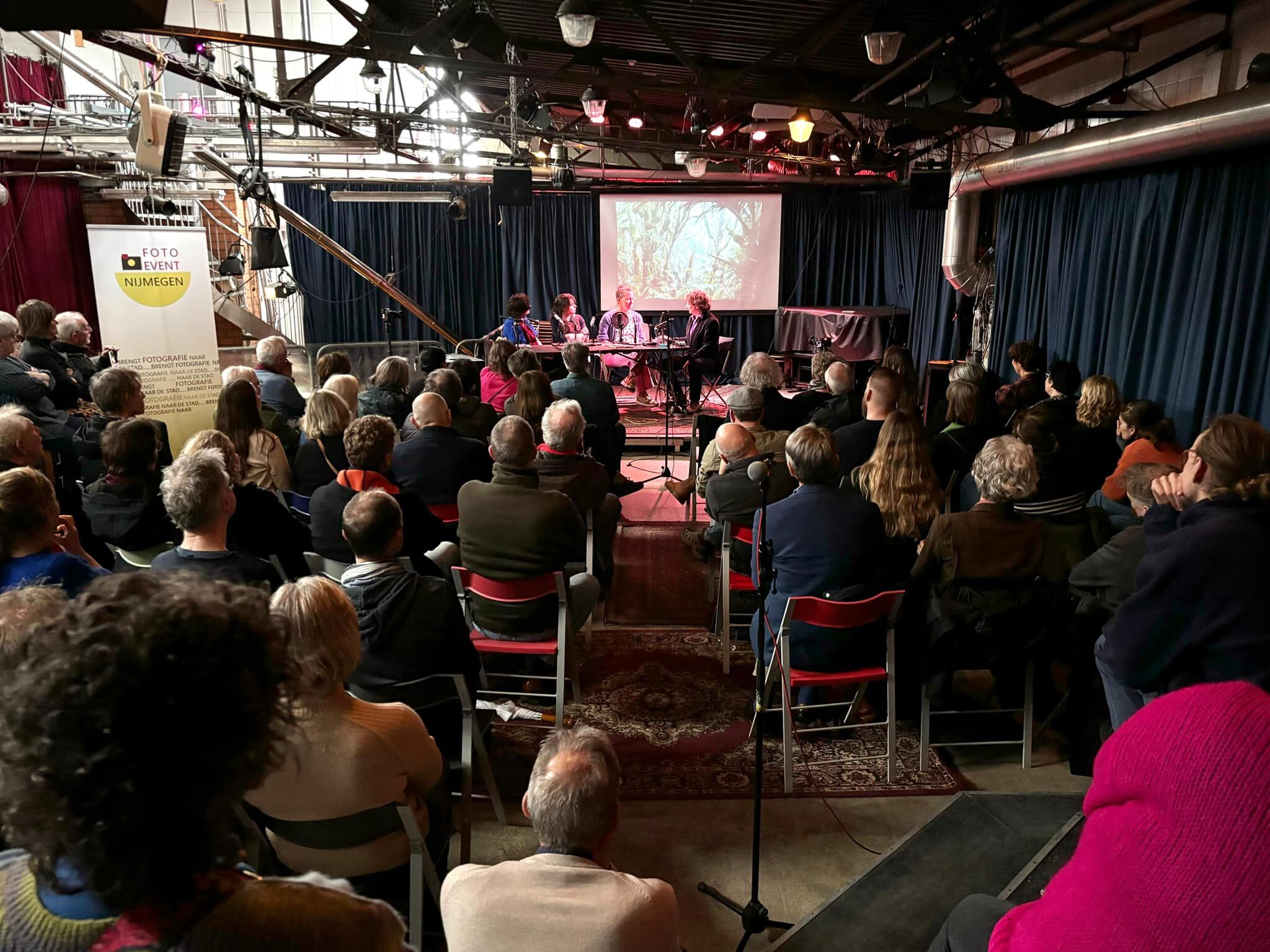 Interview on stage in Nijmegen, 2024