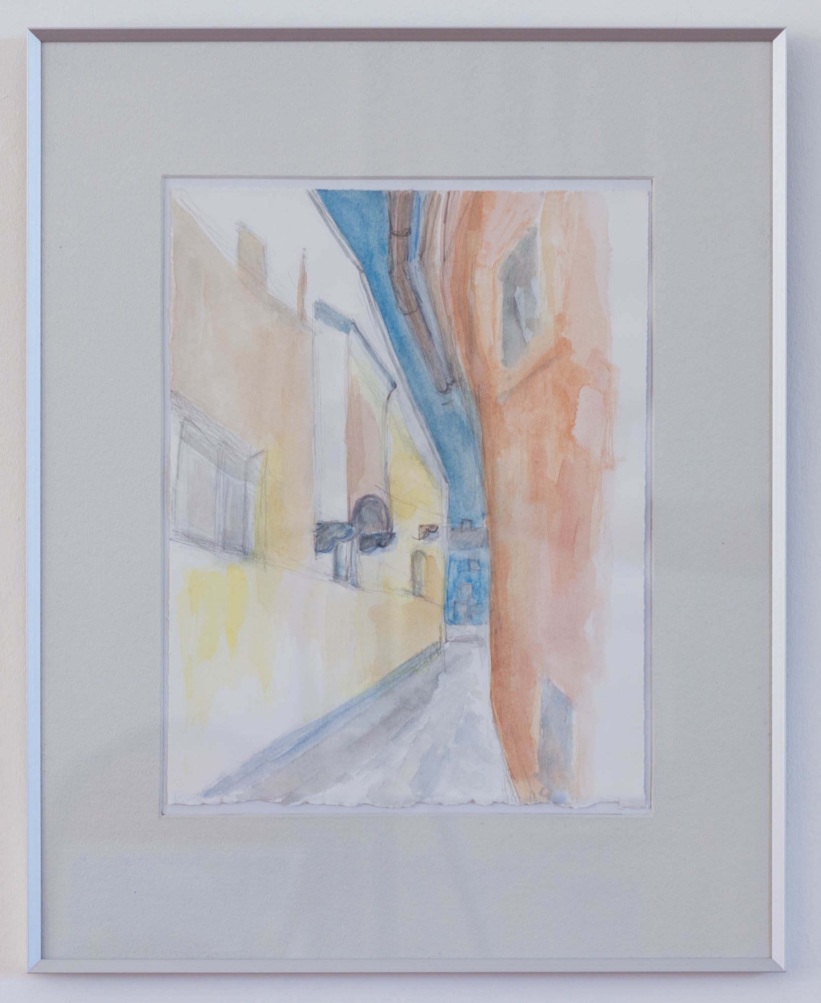 Maasgasserl II, Watercolour, 2020, 25,5x33cm