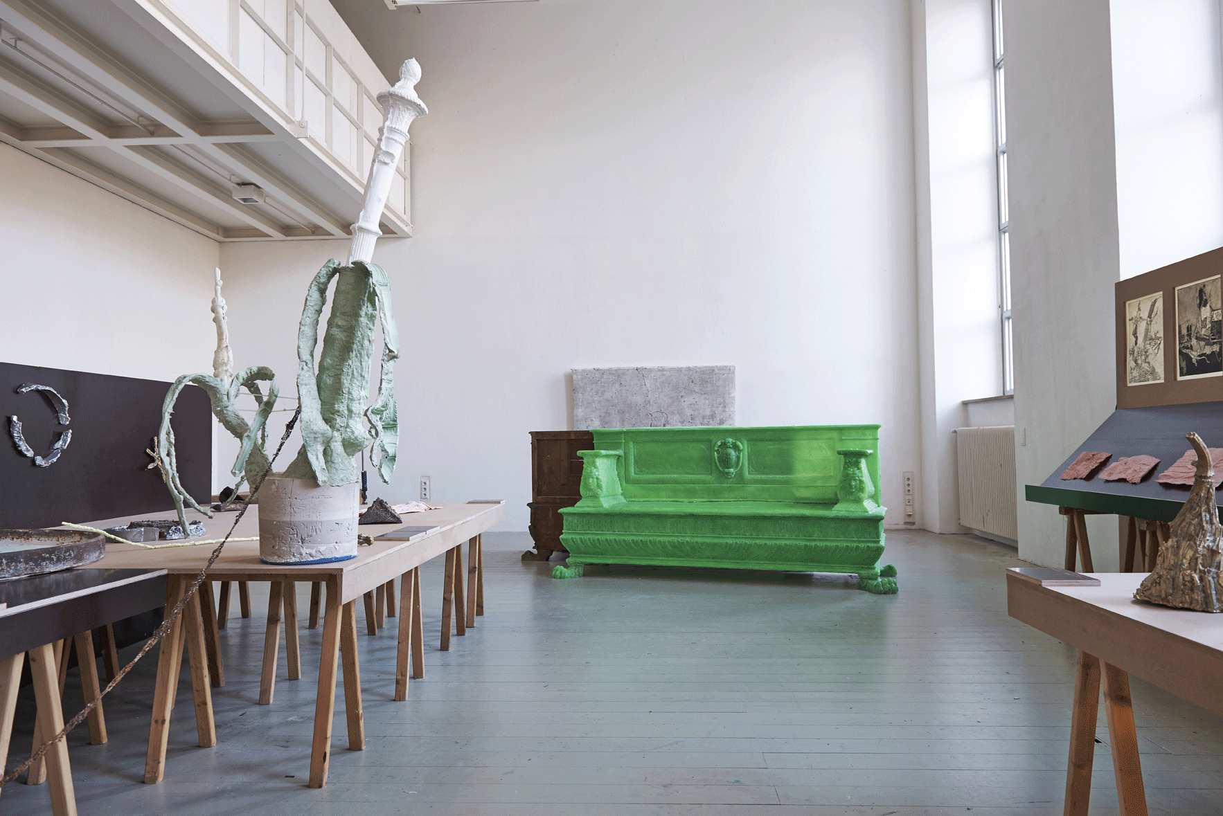  Installationsansicht theatergarten bestiarium