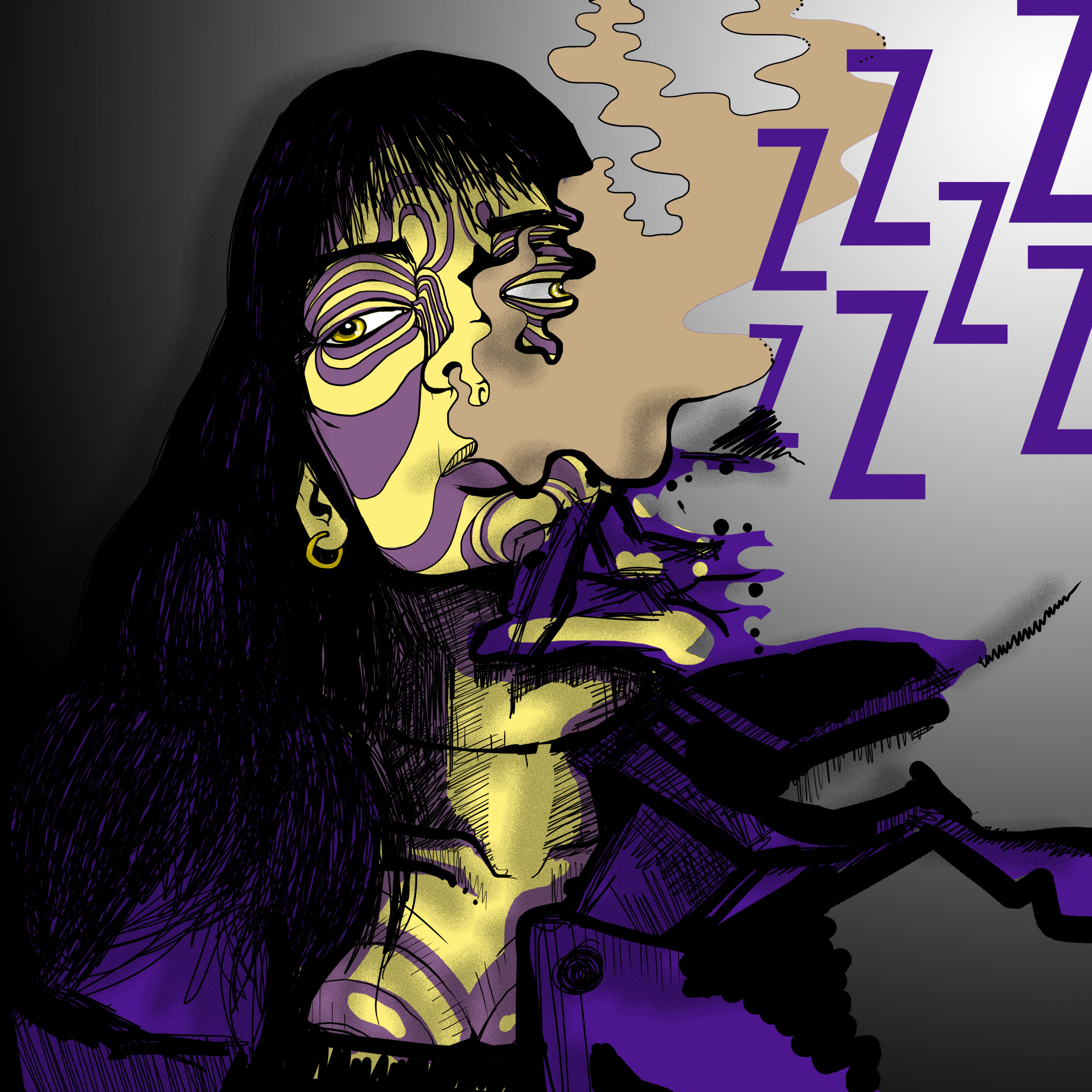 Rihanna Study, Photoshop (2019)