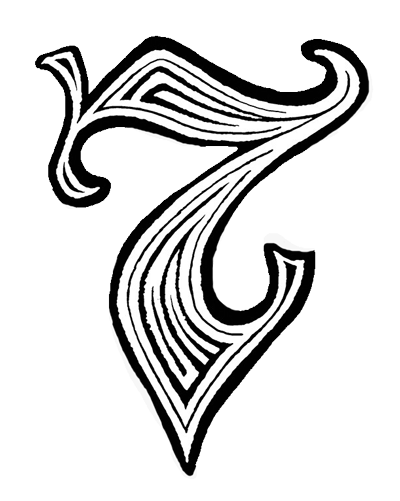 iillustration, type design - 7 Palmos