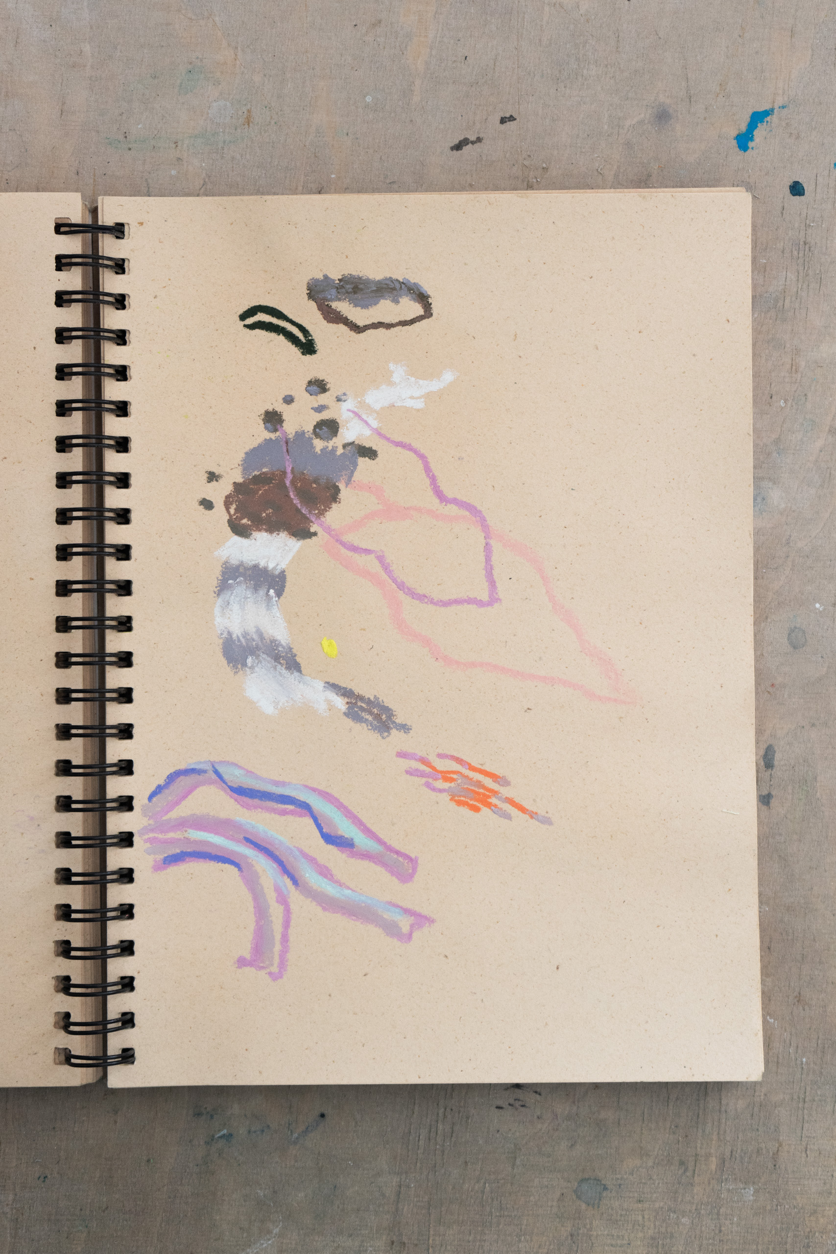 drawing in Hodkovic forest