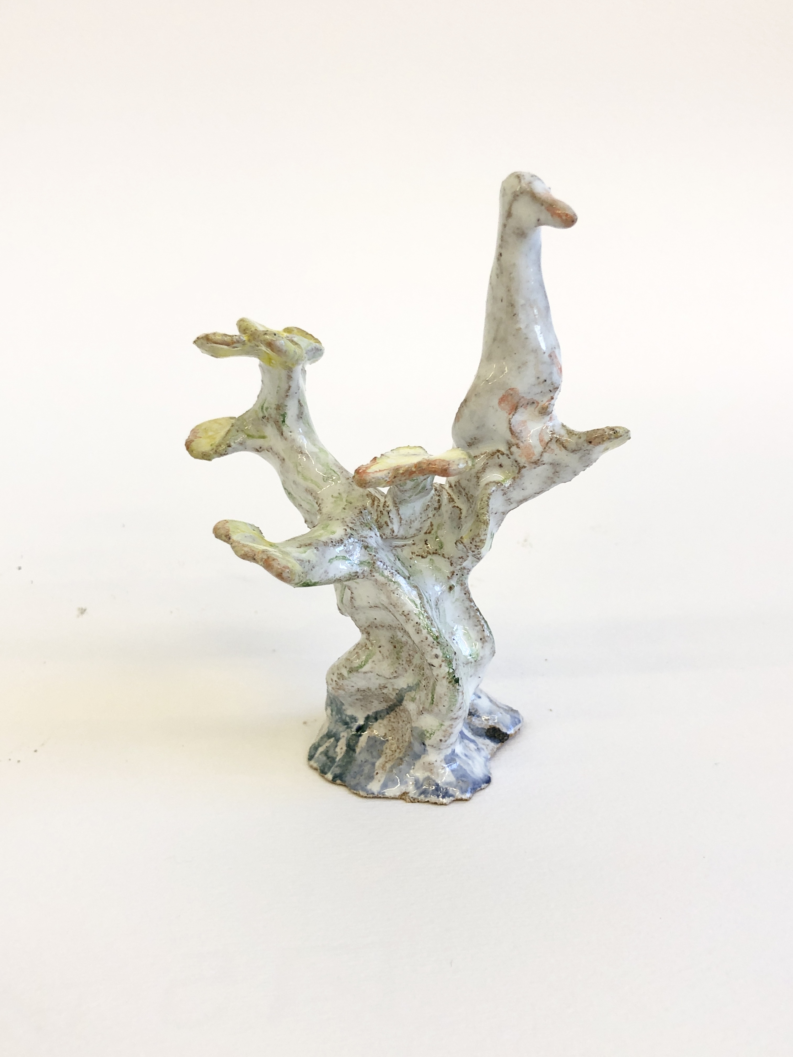 bird, glazed stoneware
