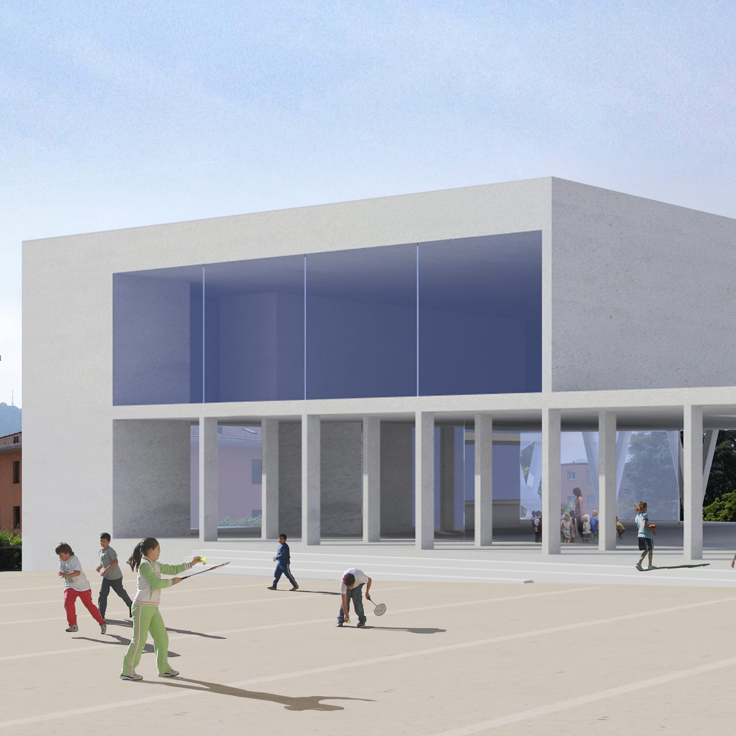 2011︎ Ampliamento Scuola elementare a Savosa  / Concorso / 1º Premio