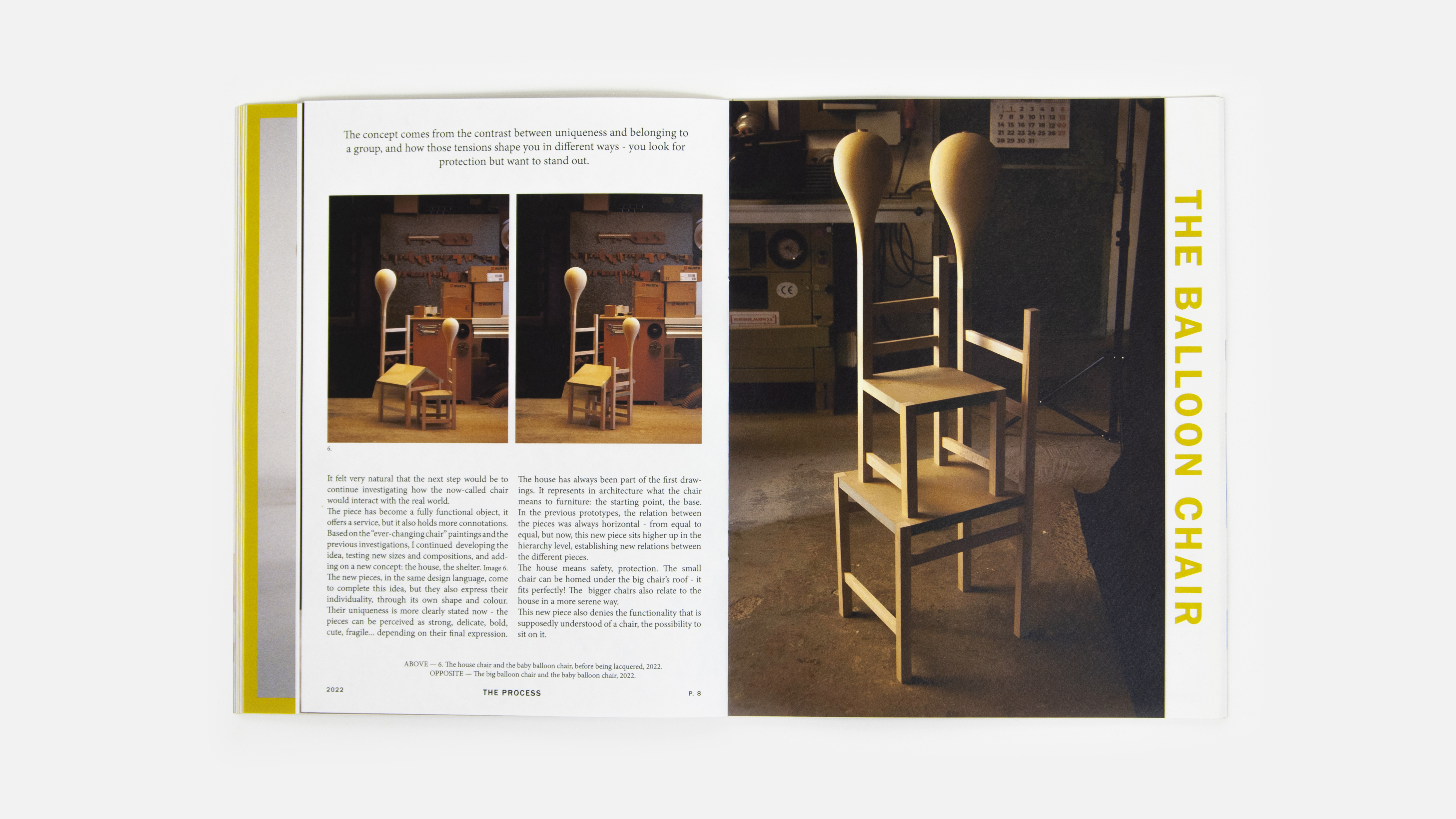 Balloon chair book, 2023