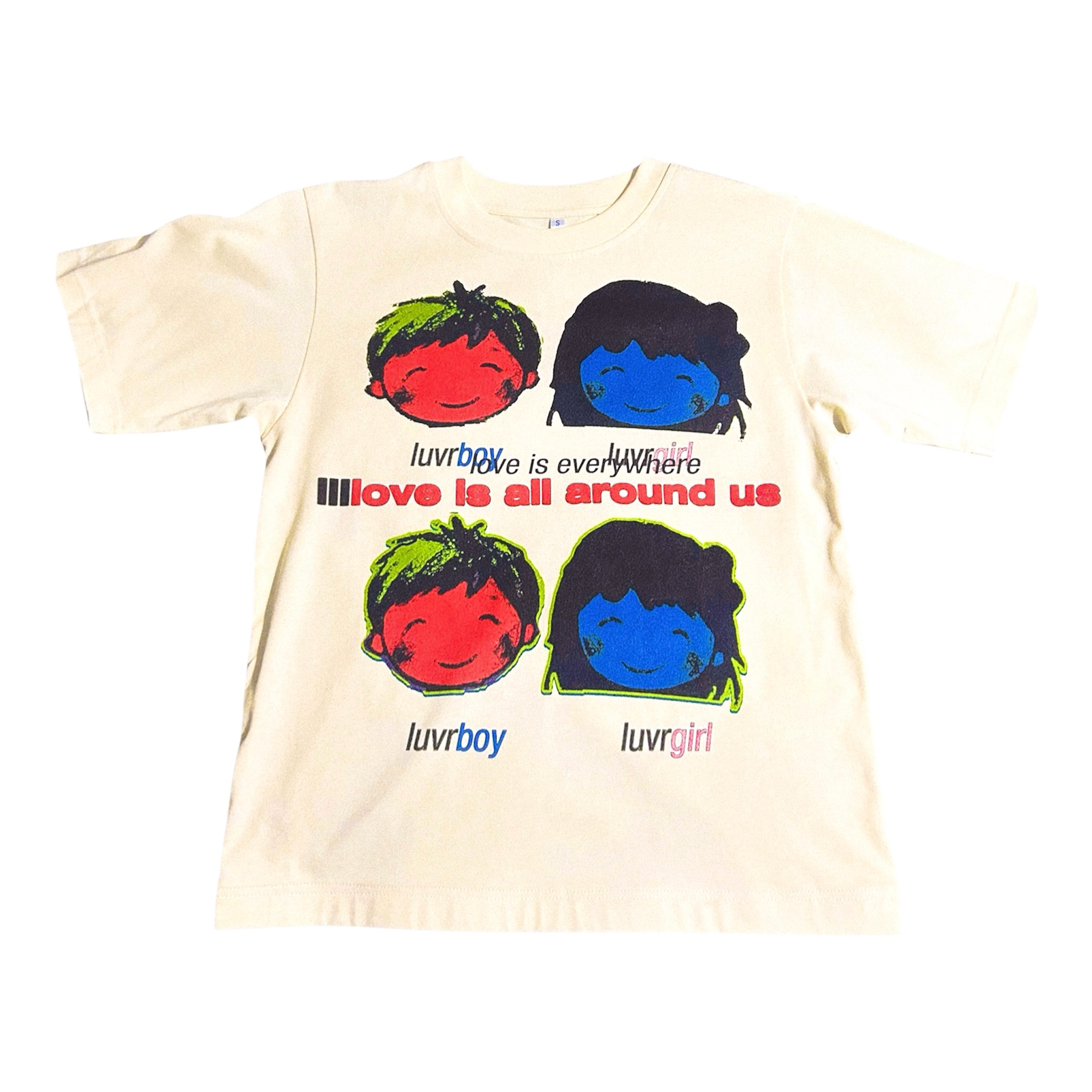 "boy girl" tee for luvr boy factories