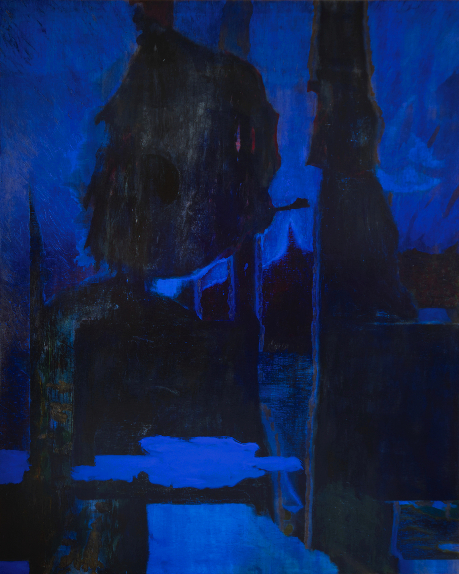 Old math II, oil on linen, 250x200 cm, 2019-22