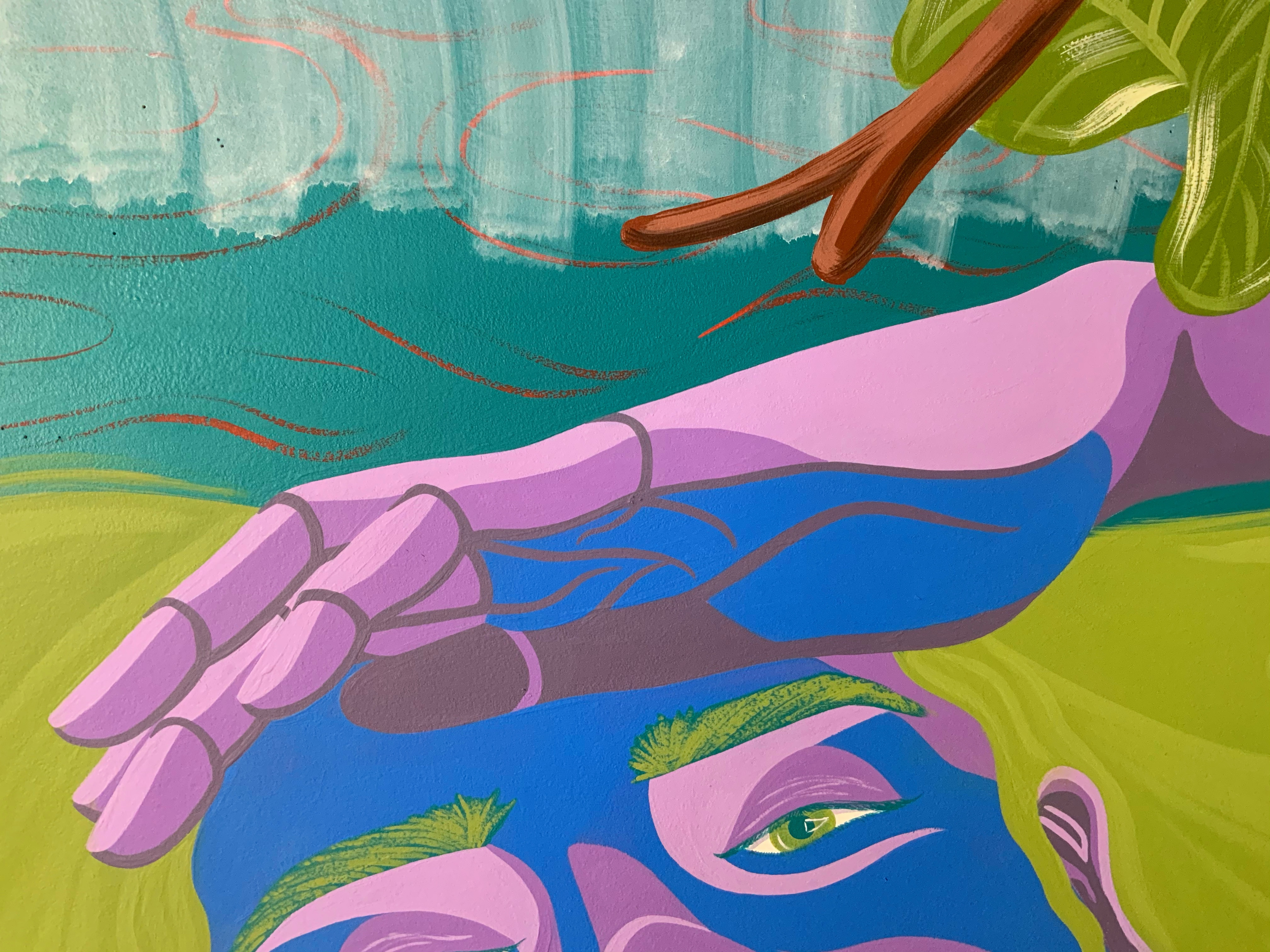 private residence mural / New Hampshire / 2021