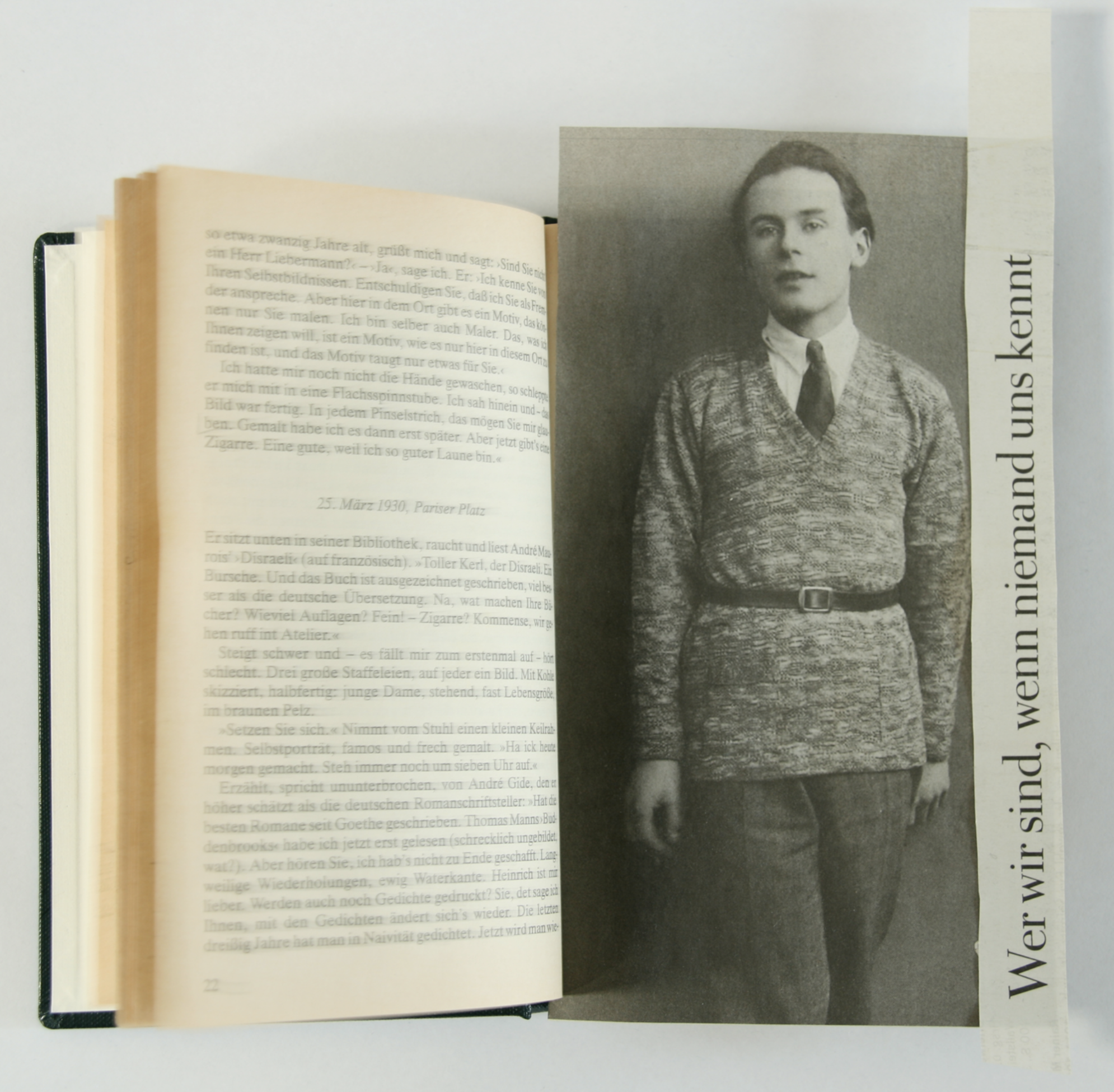 Berliner Lebenswelten der zwanziger Jahre, 2010, Fotoprint, 27 x 42 cm