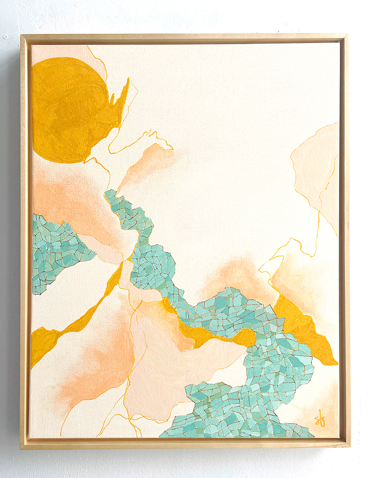 Sands  |  acrylic on canvas  |  16" x 20"