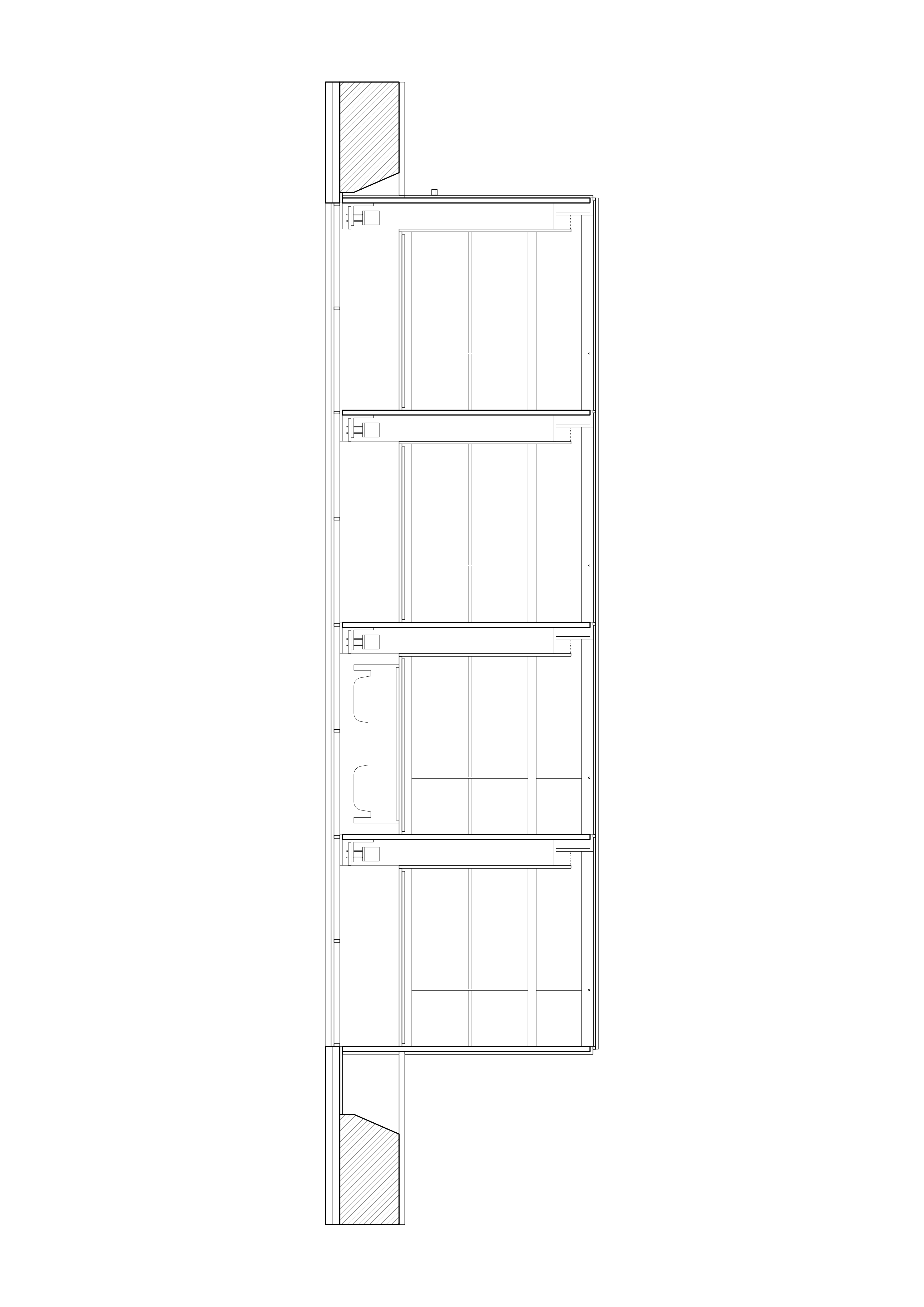 'arquitectura, cross section, core', giclee print on paper, 20x30cm