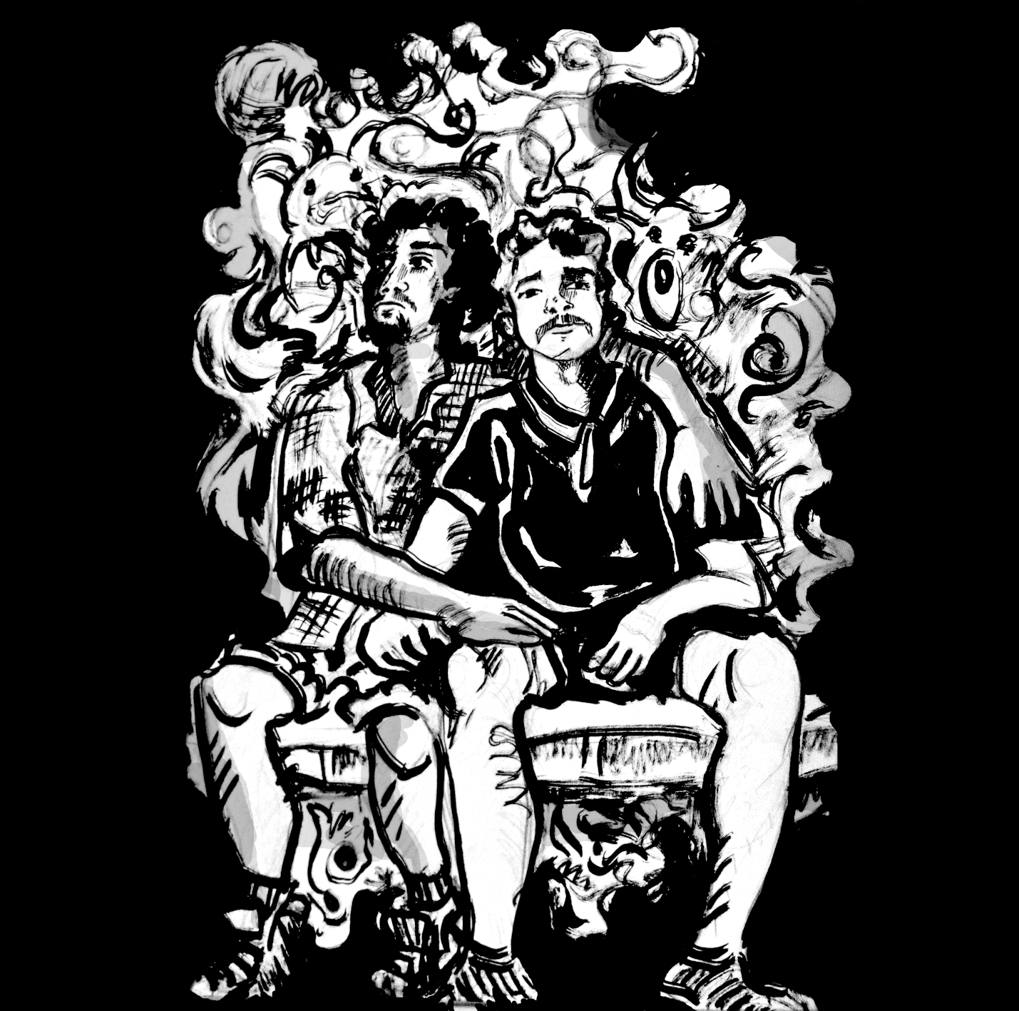 Single artwork for "Best Friend" by Nasty Nesto and the Sadbois