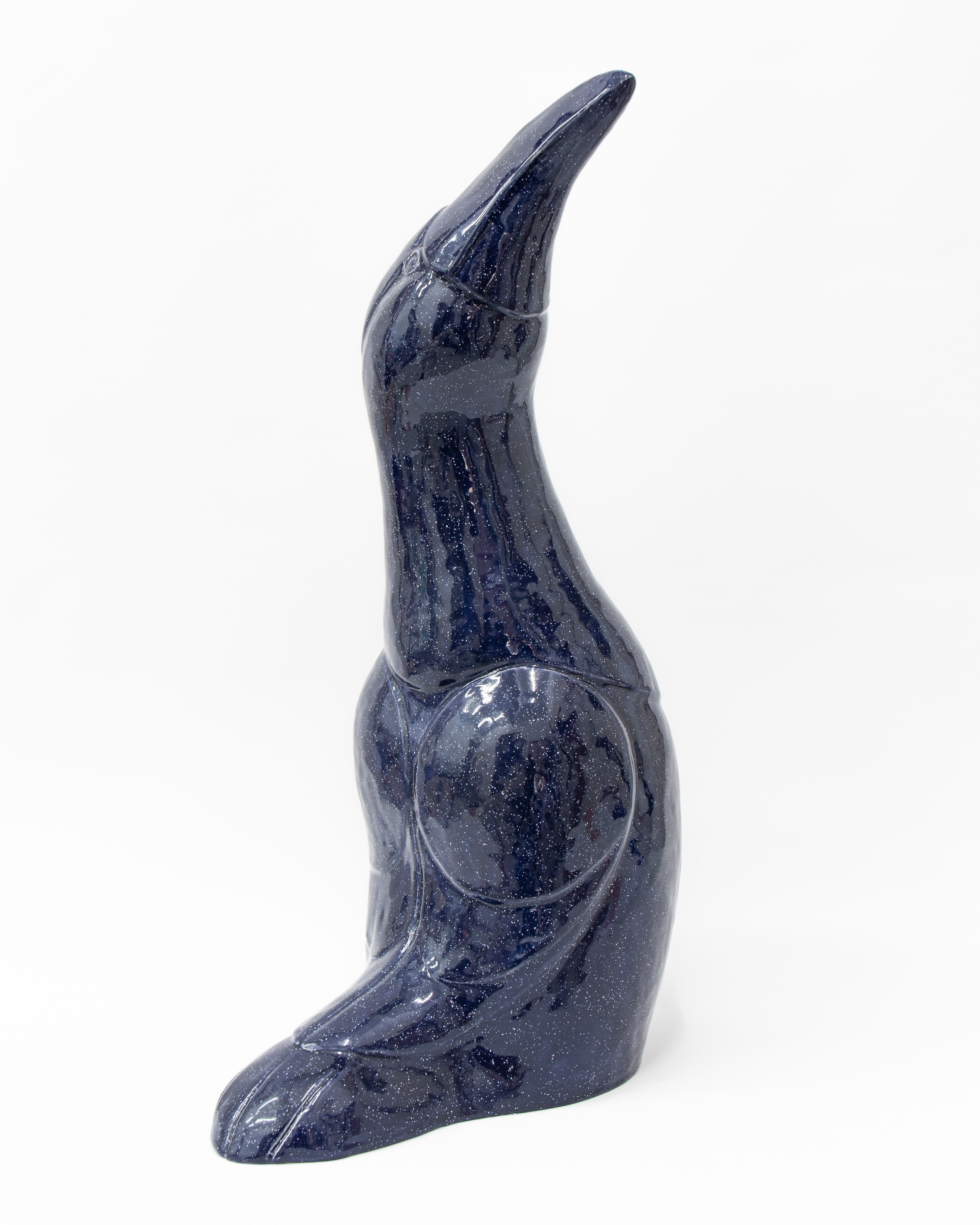 Bird III (blue bird)Stoneware, glaze38 x 62 x 31 cm (15 x 24.4 x 12.2 in)2020