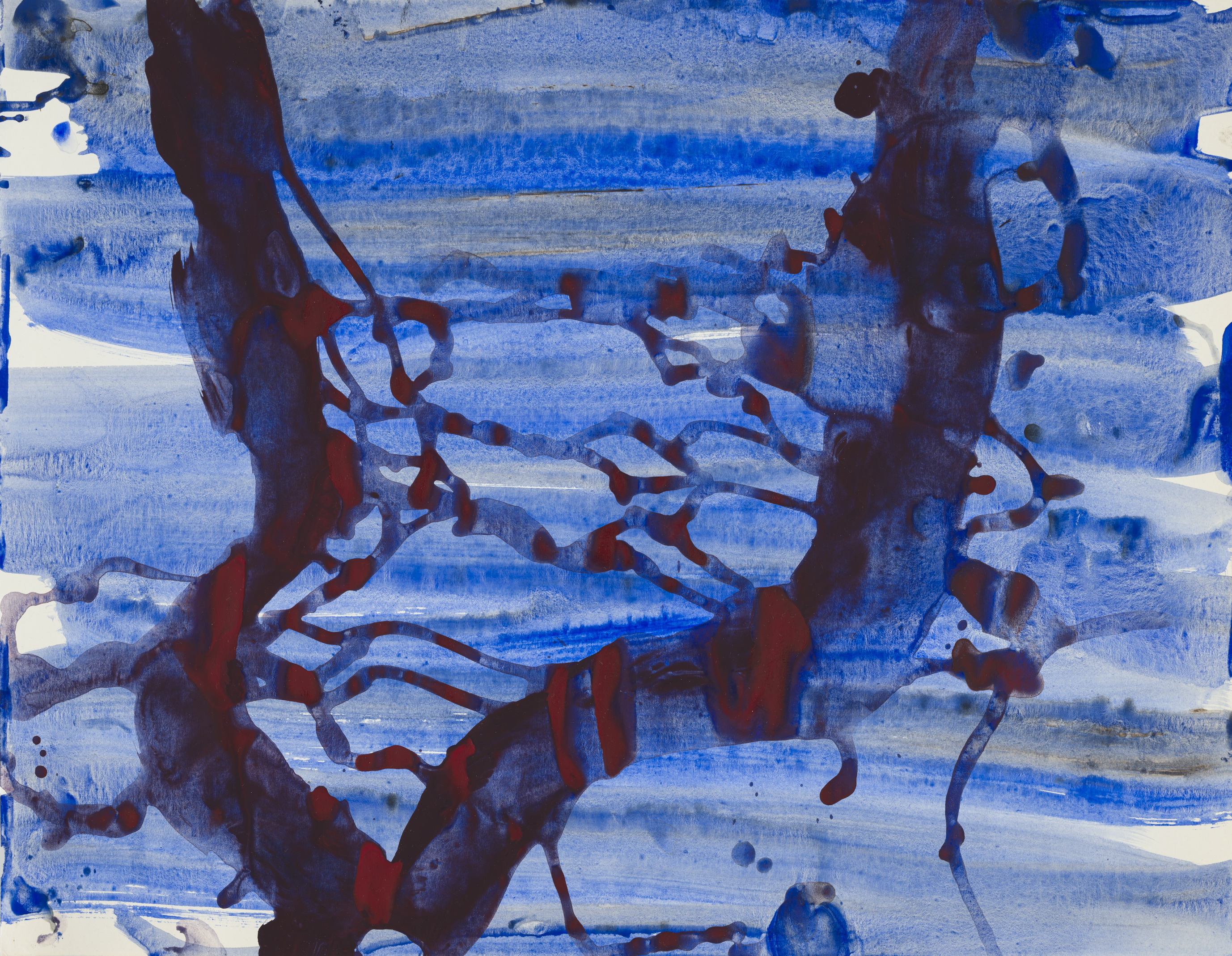 Study of nature 0025Acrylic on paper 40×45cm