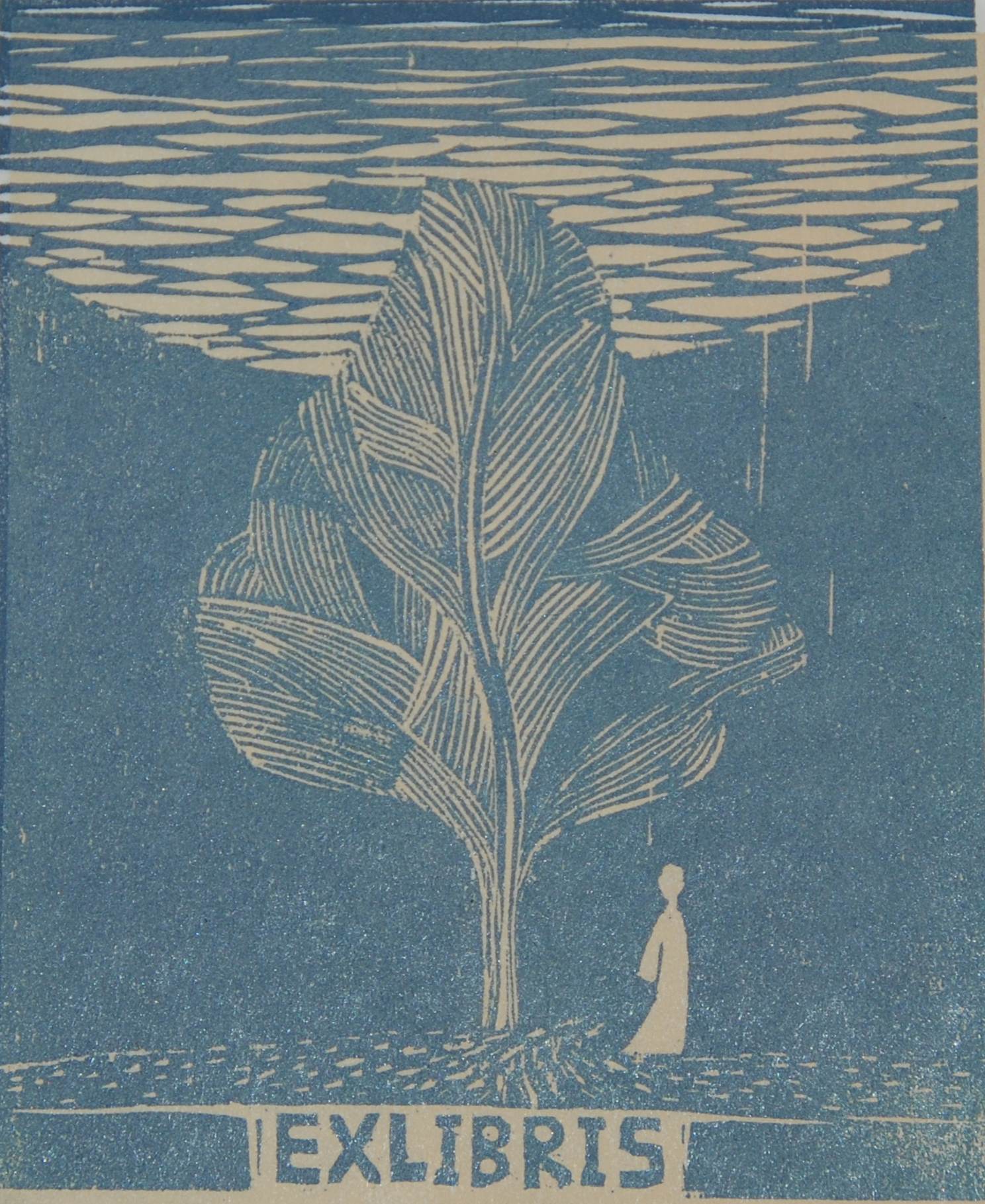 Mid Autumn02, 2014, woodcut, 15cm*10cm