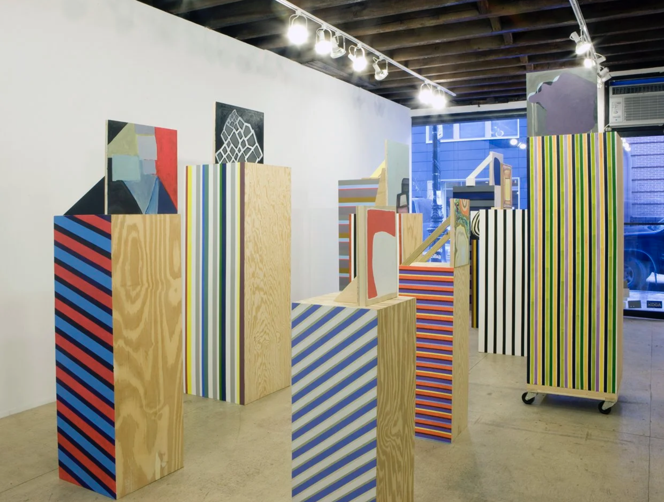 "Owl" at Rachel Uffner, 2009