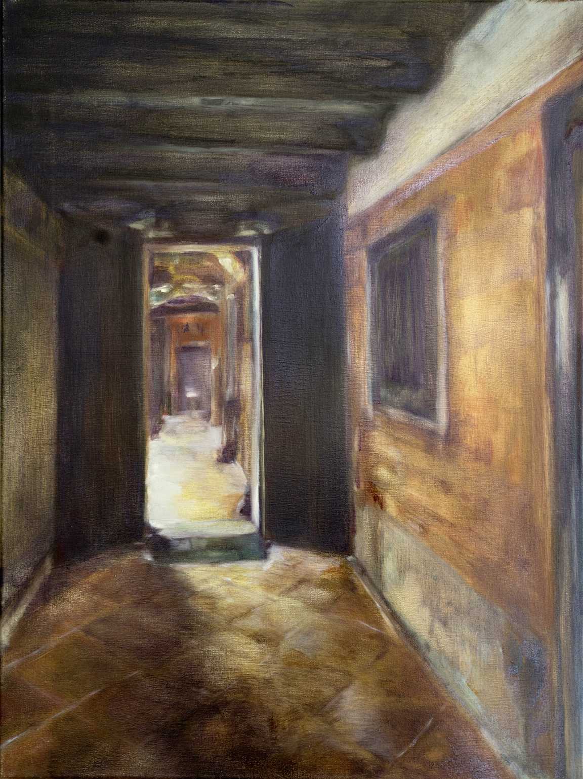 Time, 2018, oil on canvas, 60x45cm