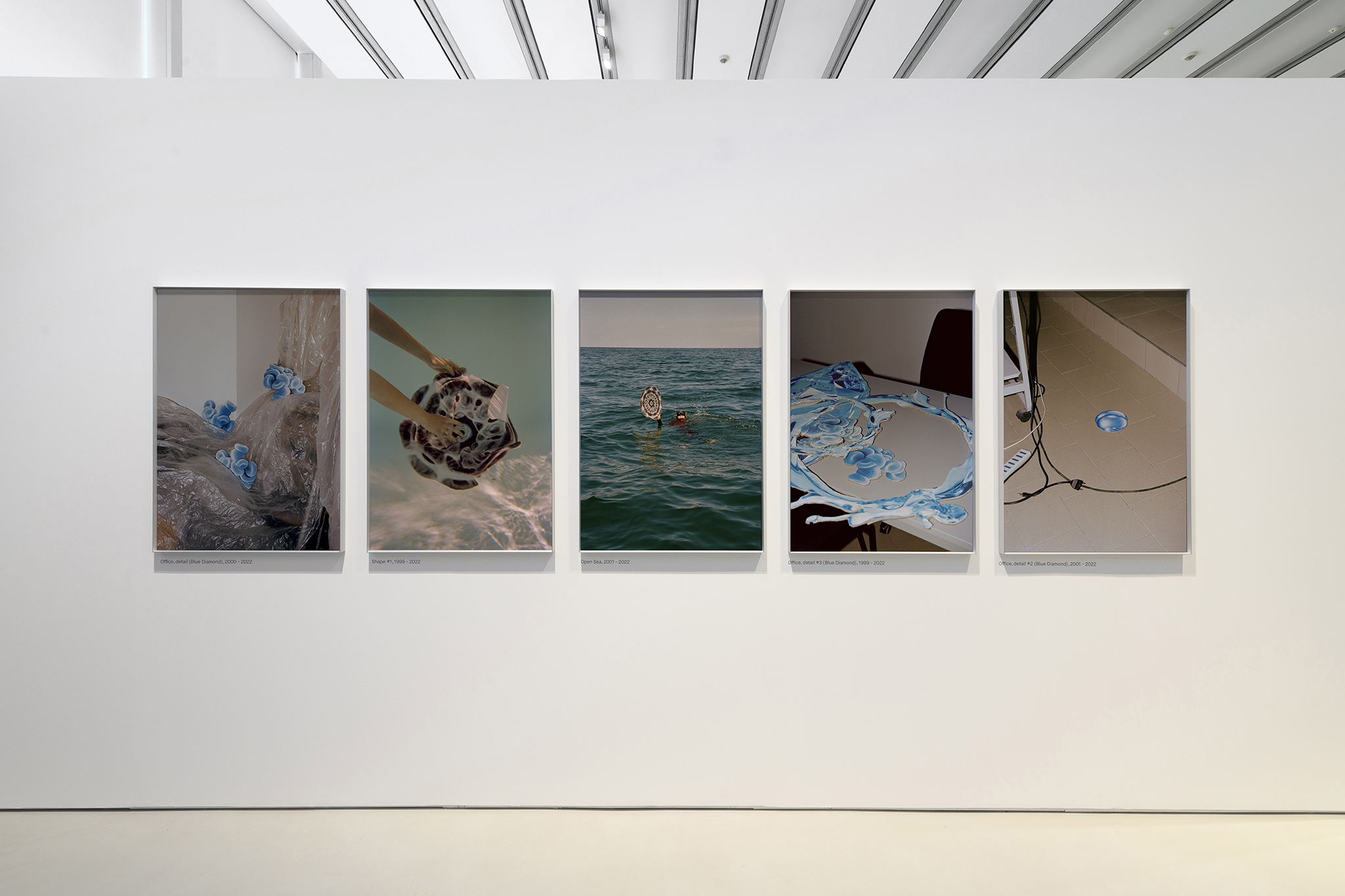 Rachele Maistrello, Blue Diamond, installation view, MAXXI Museum, 2022. © Giorgio Benni. Image courtesy the artist and MAXXI Museum.