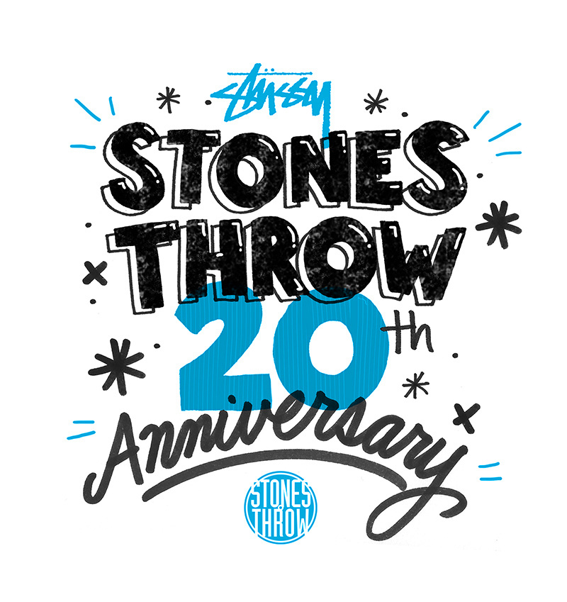 Stones Throw x Stussy 20th Anniversary - Sophia Chang 