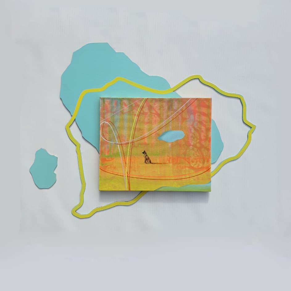 The Hunt, 70x55cm, 2022