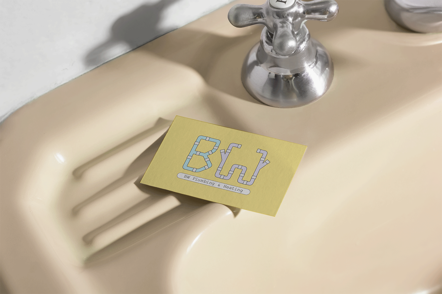 BW PLUMBING AND HEATING  BRAND IDENTITY