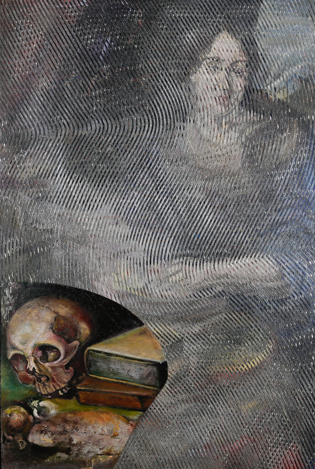  Kim Benson, Loss of Certainties, 2020, 36" x 24", oil on canvas