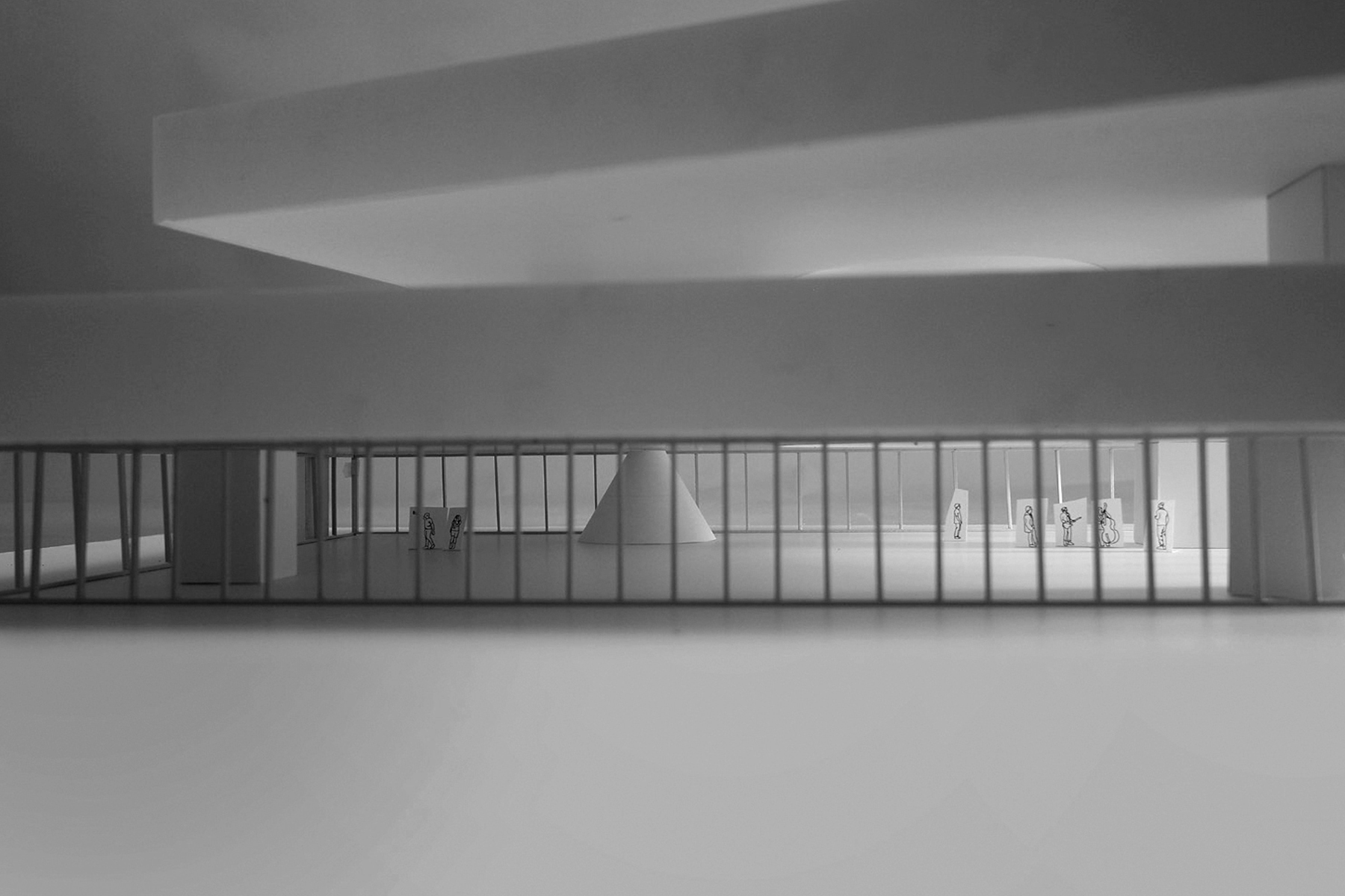 ● Detail model view / Presidential Library, Competition / MOS / Role: Designer / Honolulu, Hawaii (2014)
