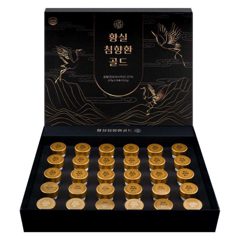 자연체온 황실침향환 골드